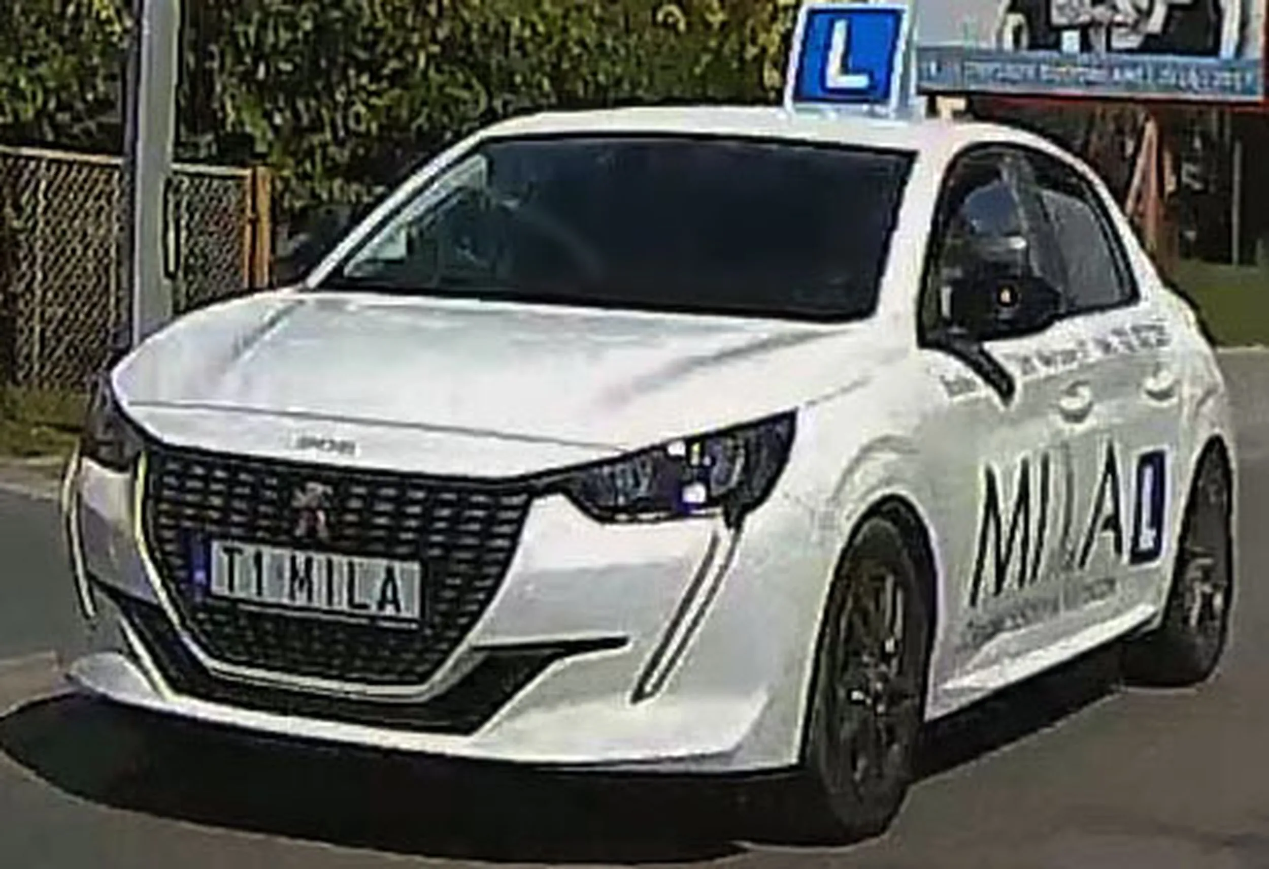 Fajny numer, blacha T1 MILA