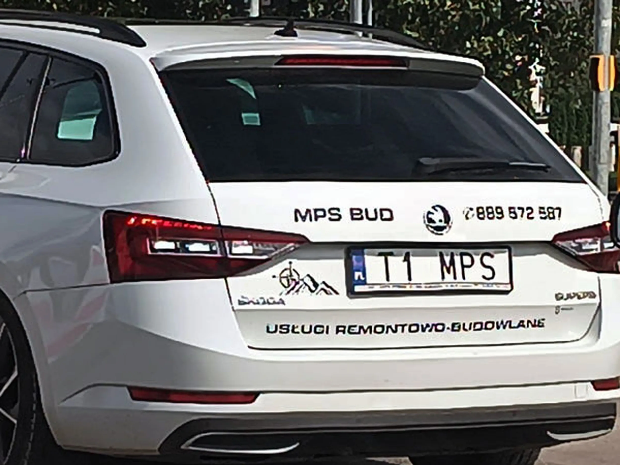 Fajny numer, blacha T1 MPS