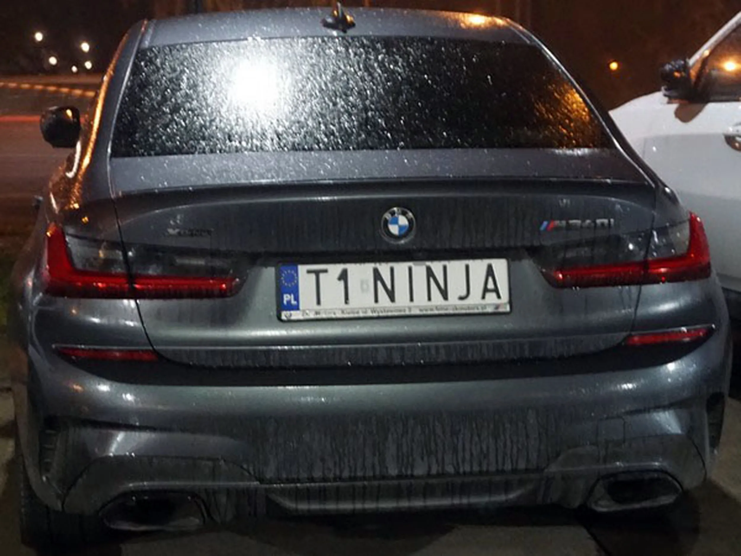 Fajny numer, blacha T1 NINJA