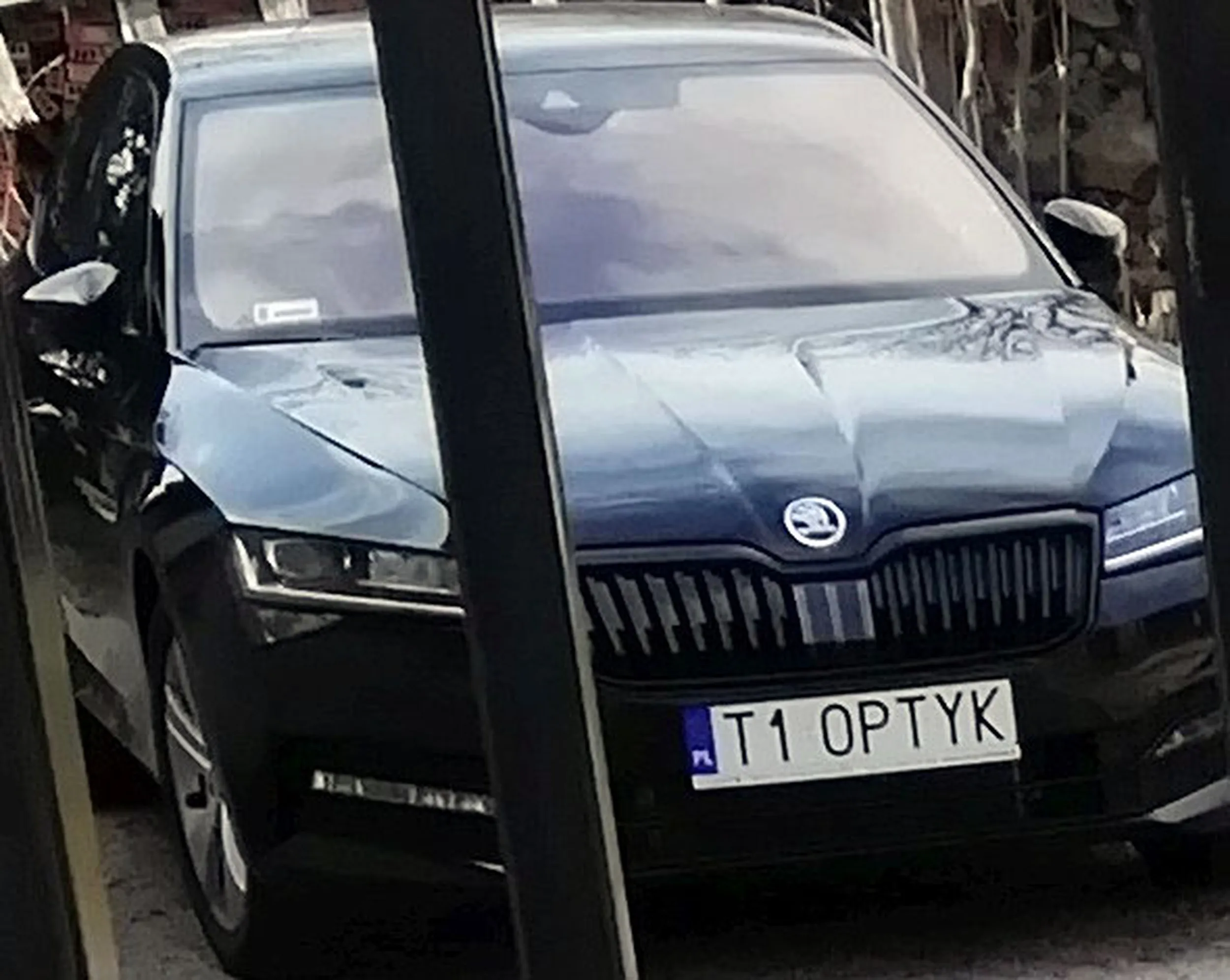 Fajny numer, blacha T1 OPTYK