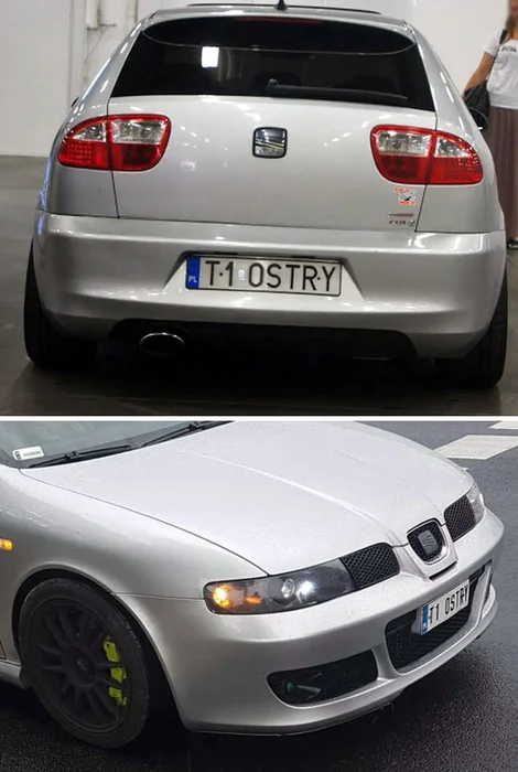 Fajny numer, blacha T1 OSTRY