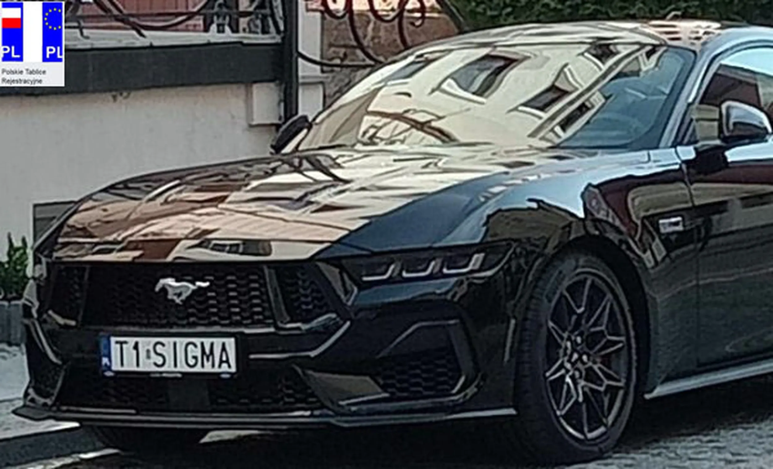 Fajny numer, blacha T1 SIGMA