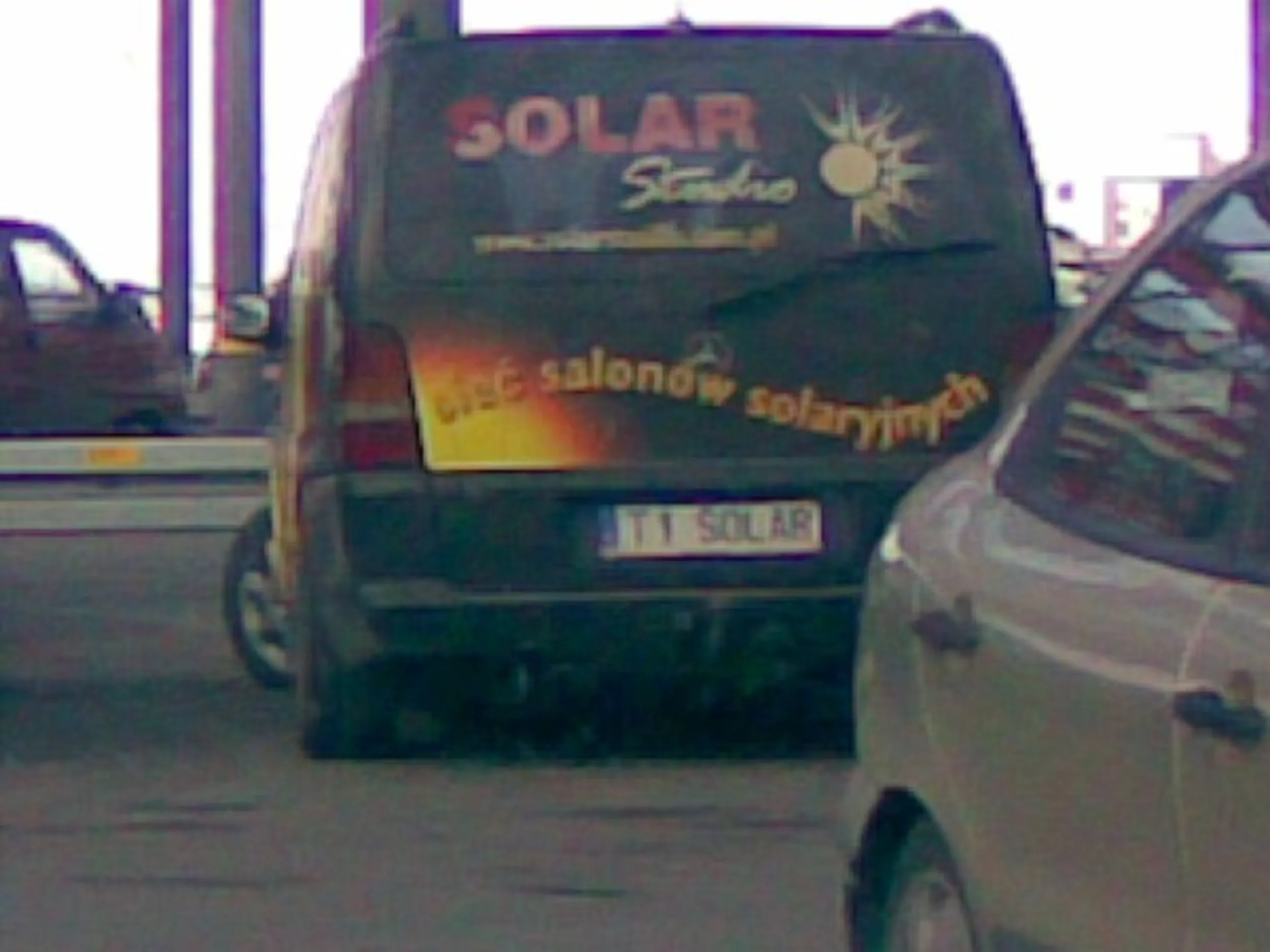 Fajny numer, blacha T1 SOLAR