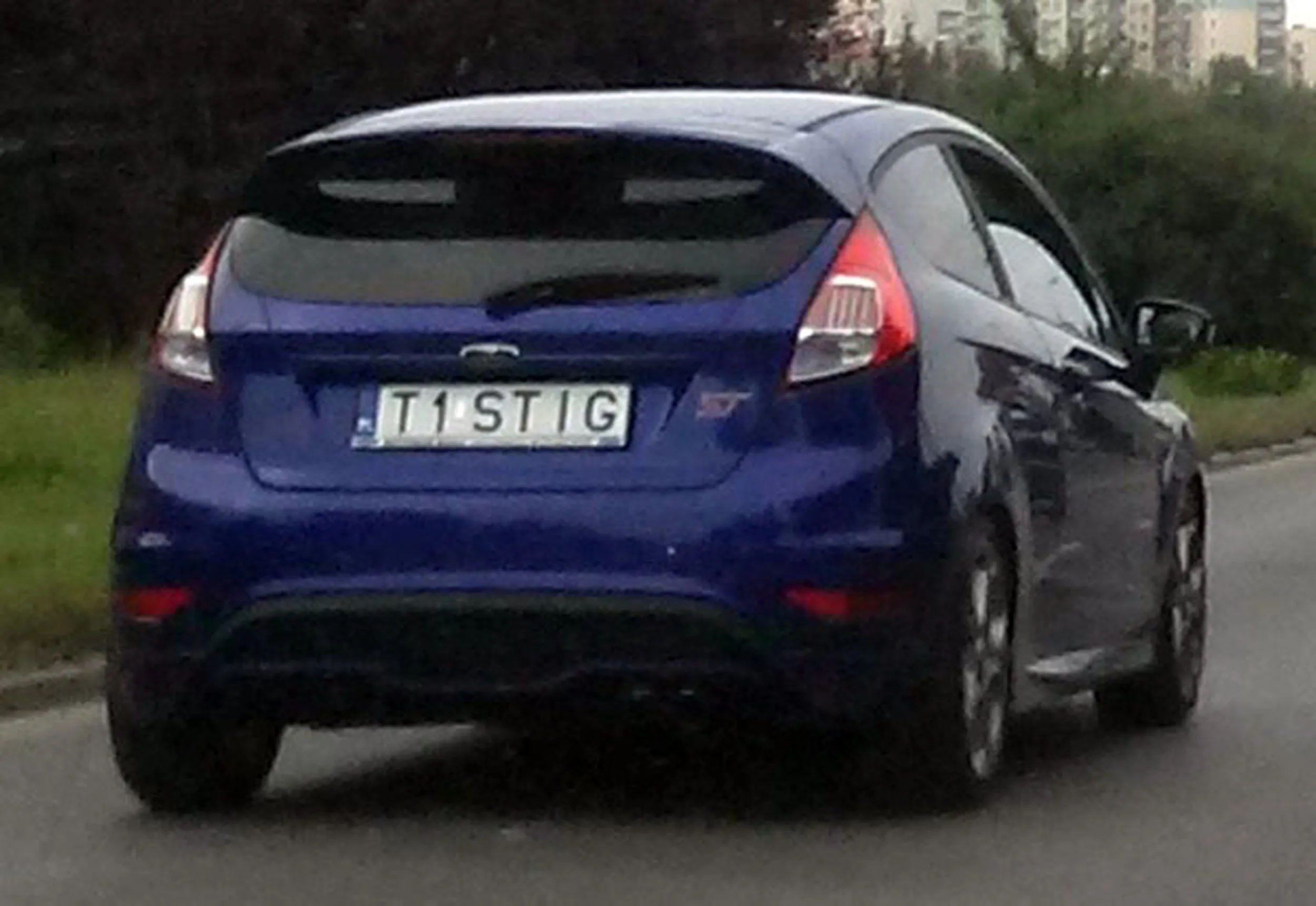 Fajny numer, blacha T1 STIG