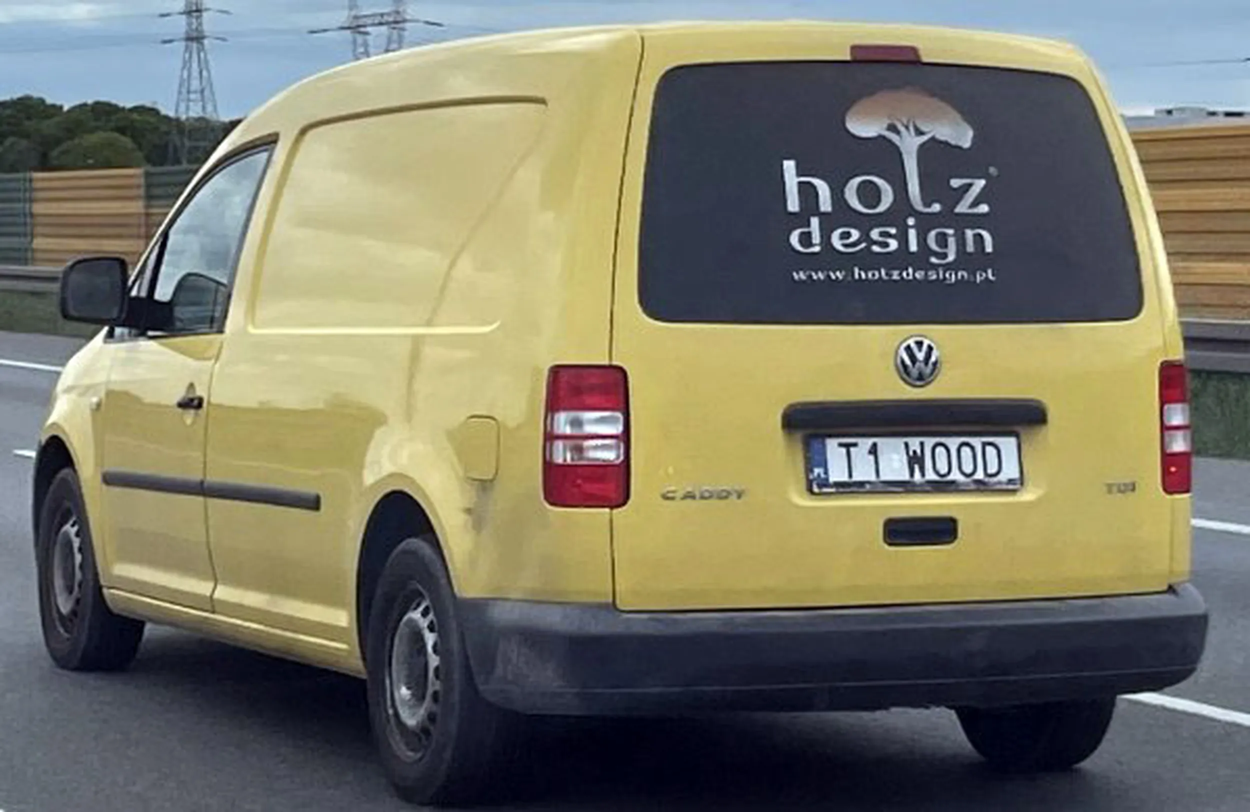 Fajny numer, blacha T1 WOOD