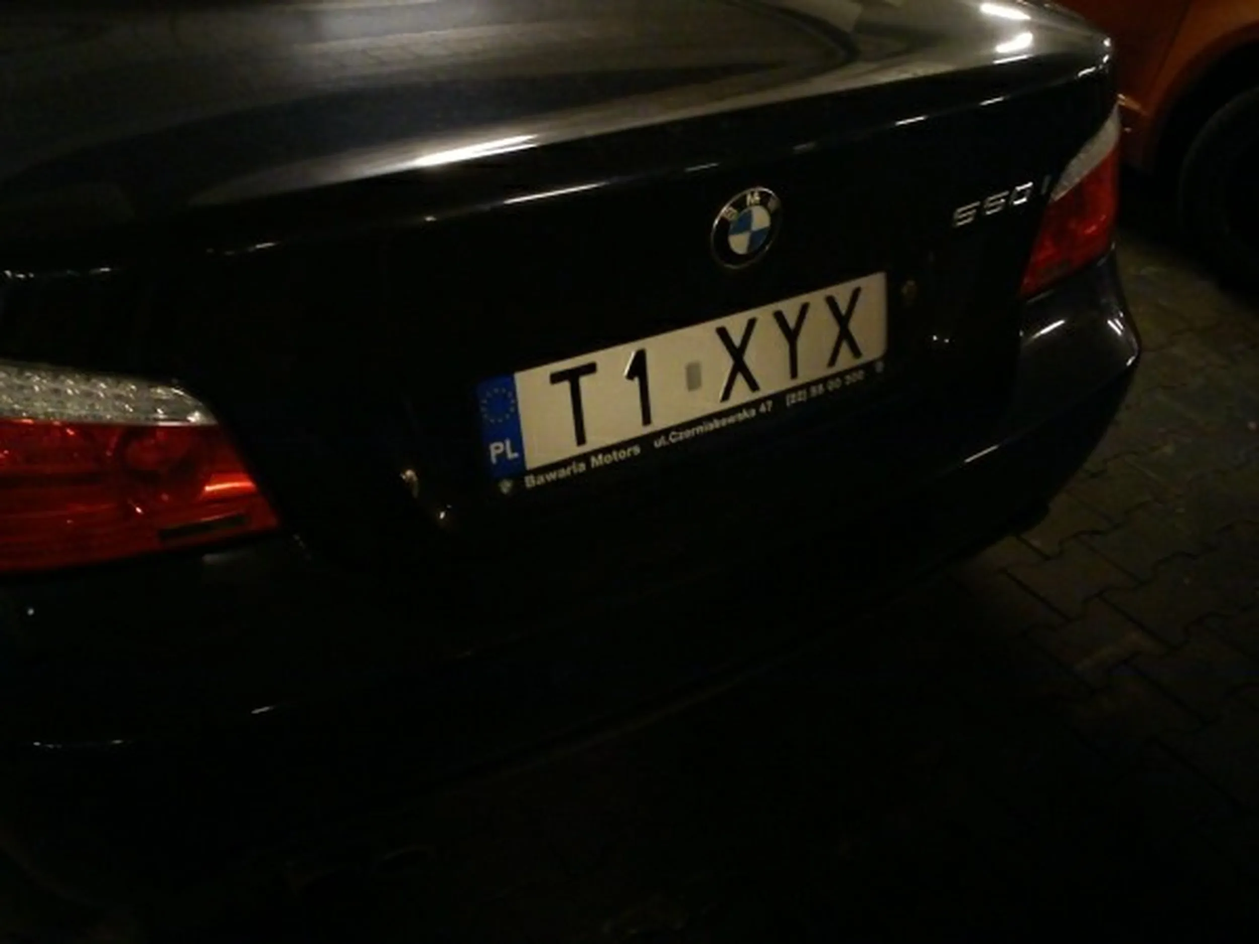 Fajny numer, blacha T1 XYX