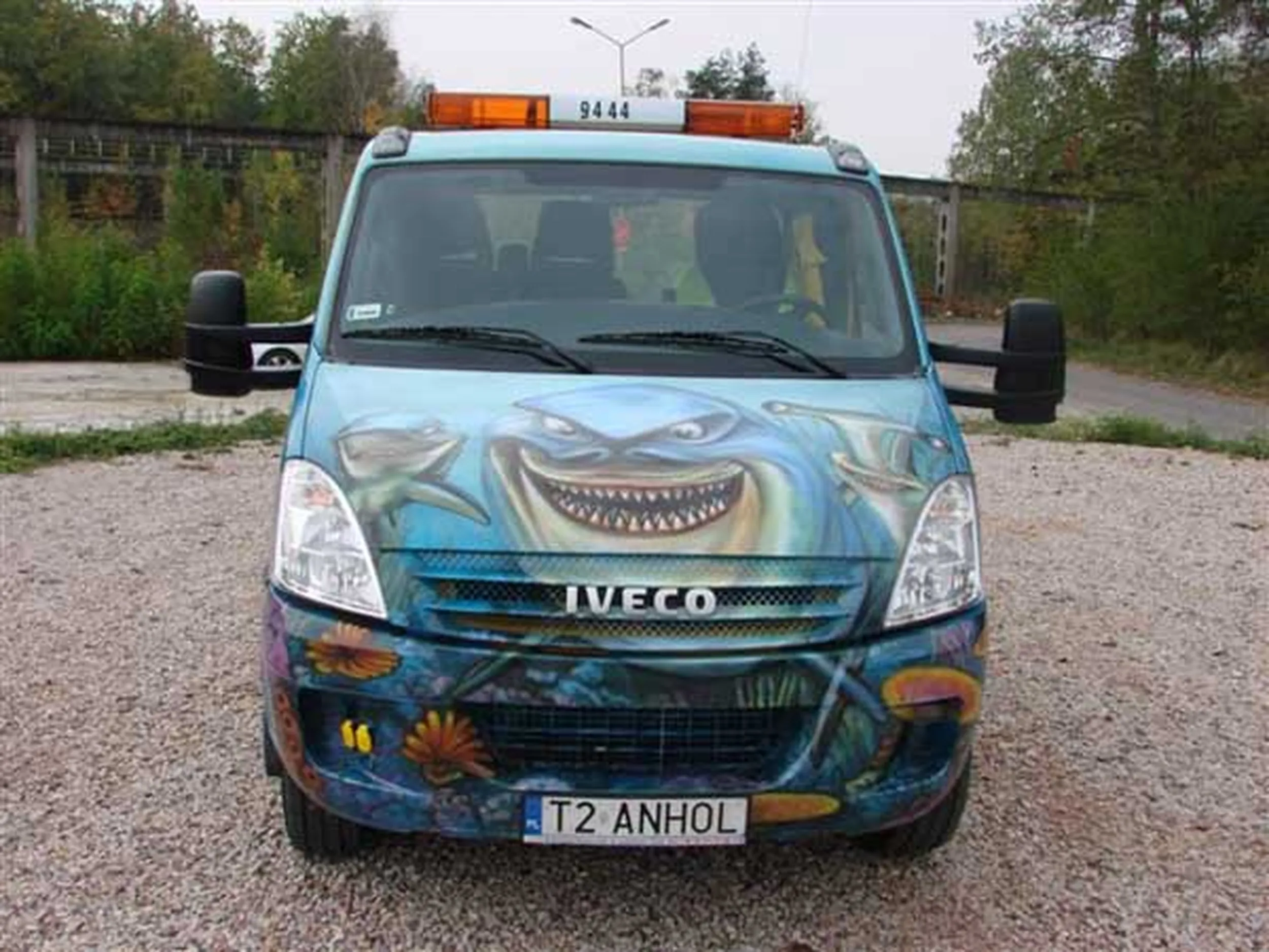 Fajny numer, blacha T2 ANHOL