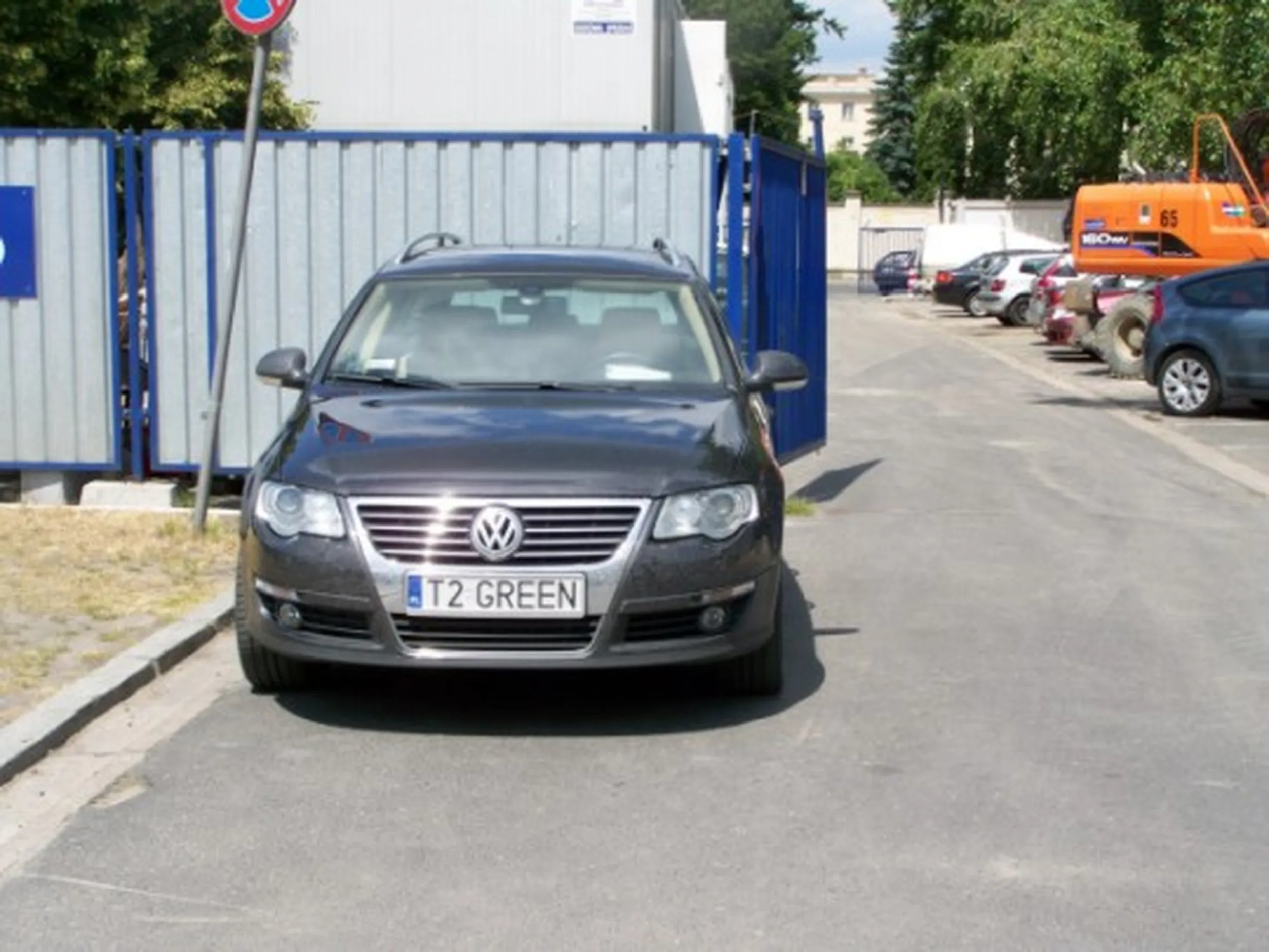 Fajny numer, blacha T2 GREEN