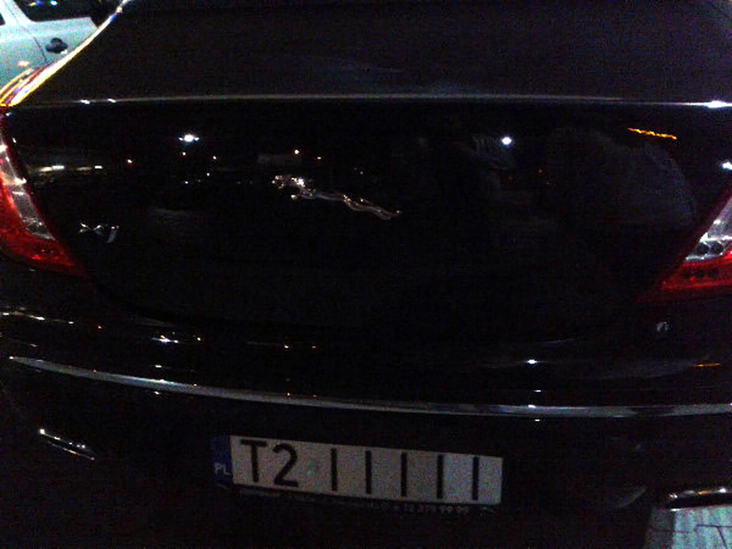 Fajny numer, blacha T2 IIIII