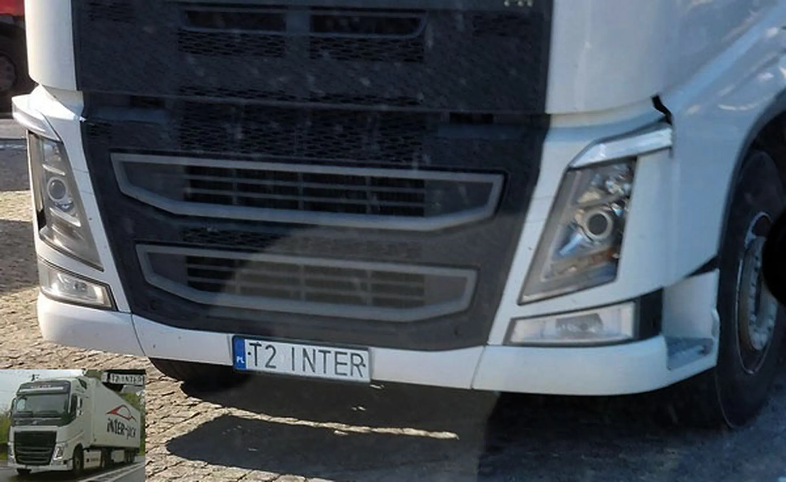 Fajny numer, blacha T2 INTER