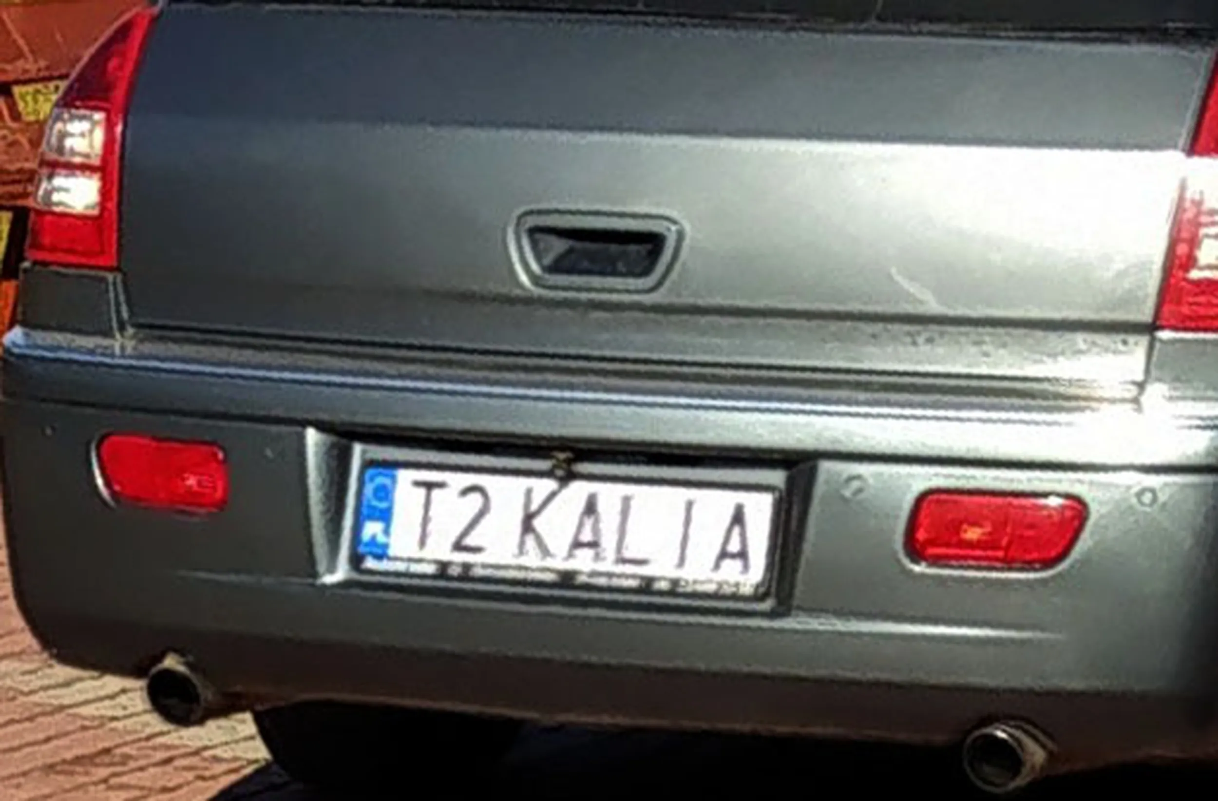 Fajny numer, blacha T2 KALIA