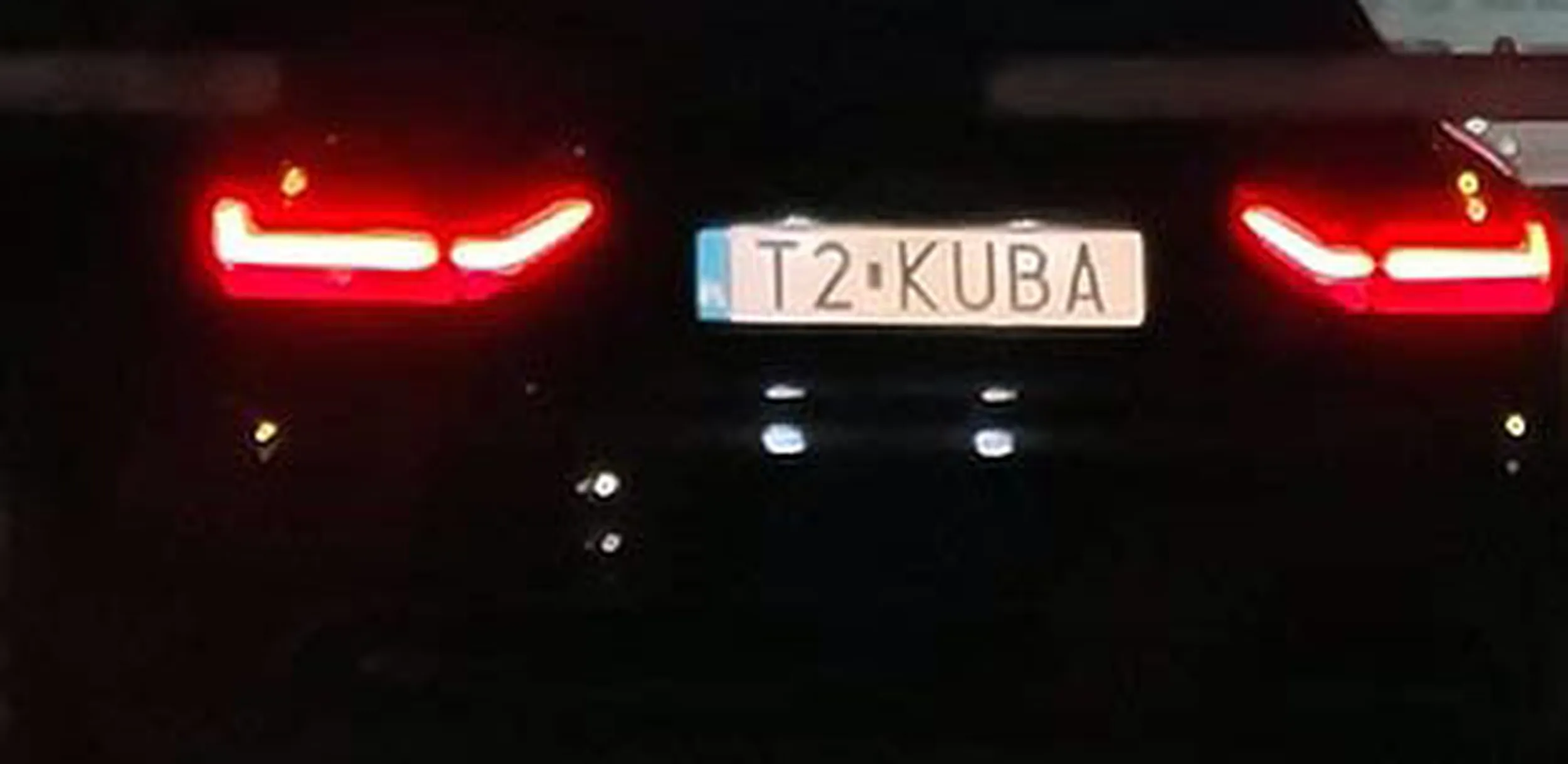 Fajny numer, blacha T2 KUBA