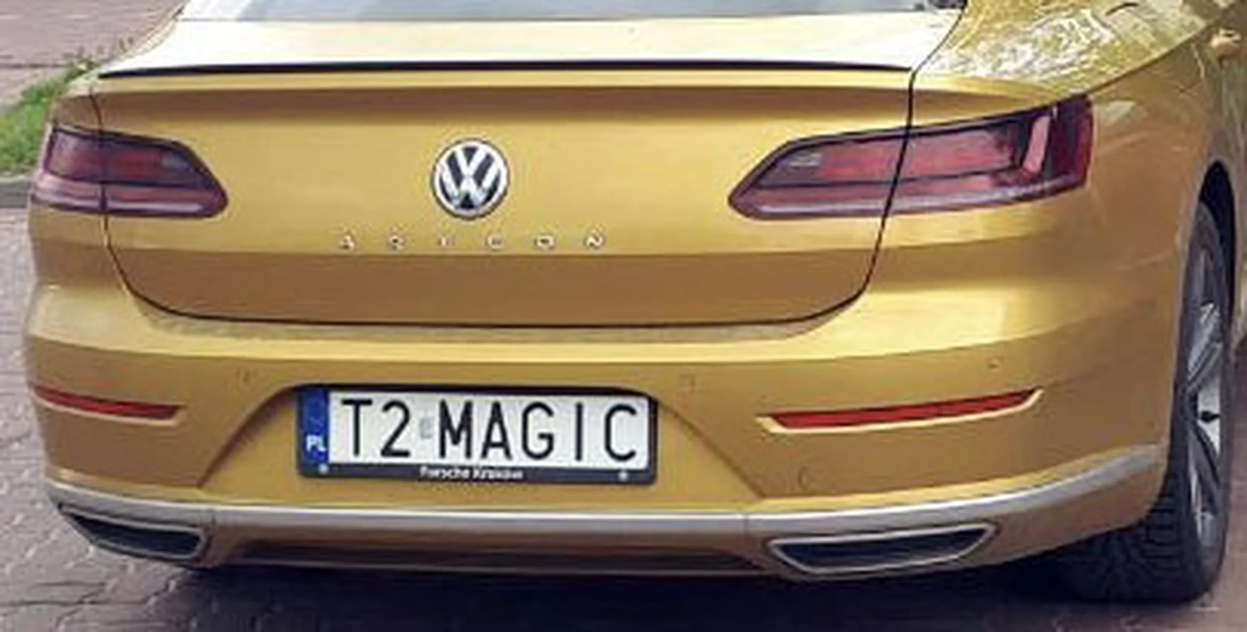 Fajny numer, blacha T2 MAGIC