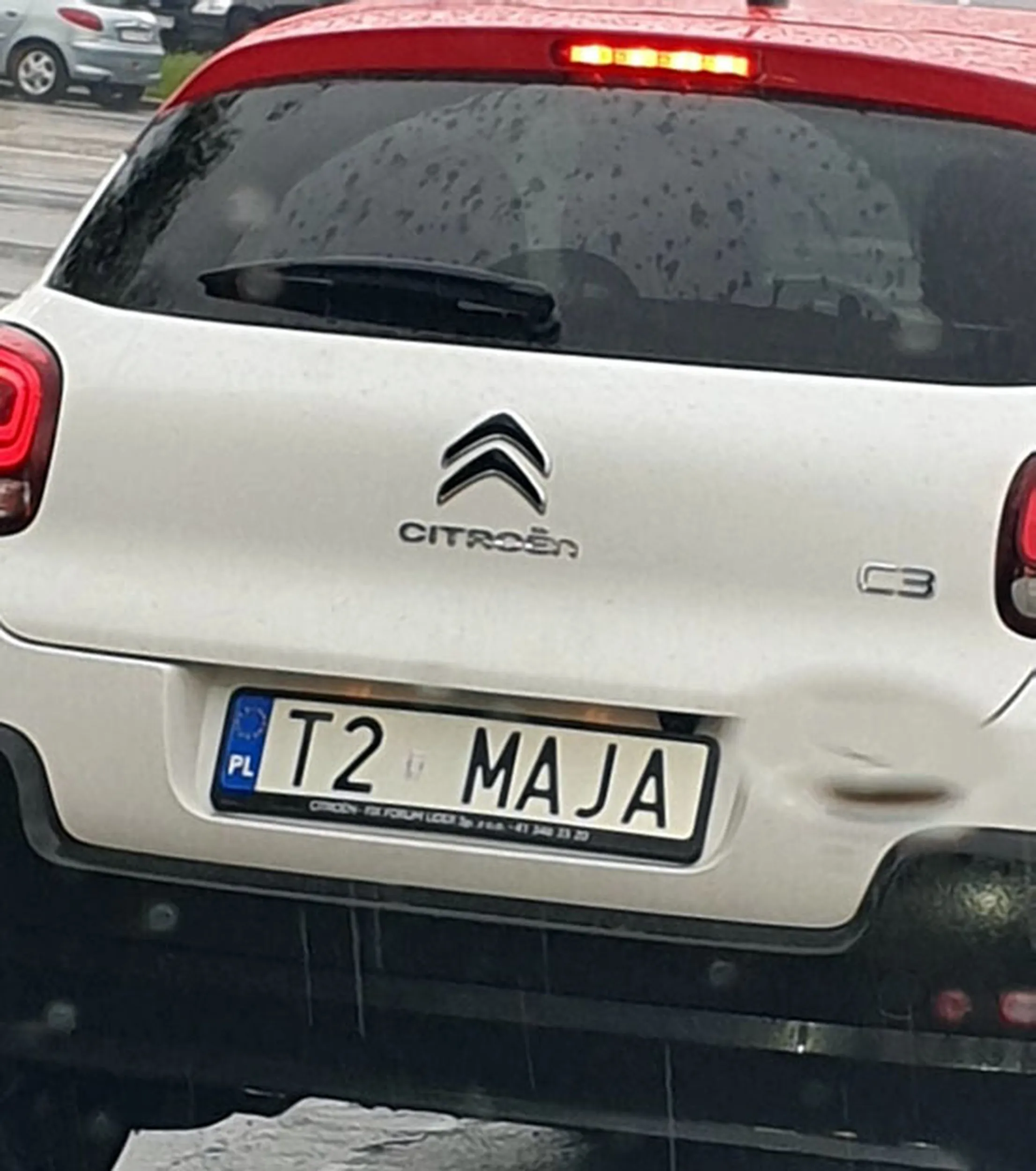 Fajny numer, blacha T2 MAJA