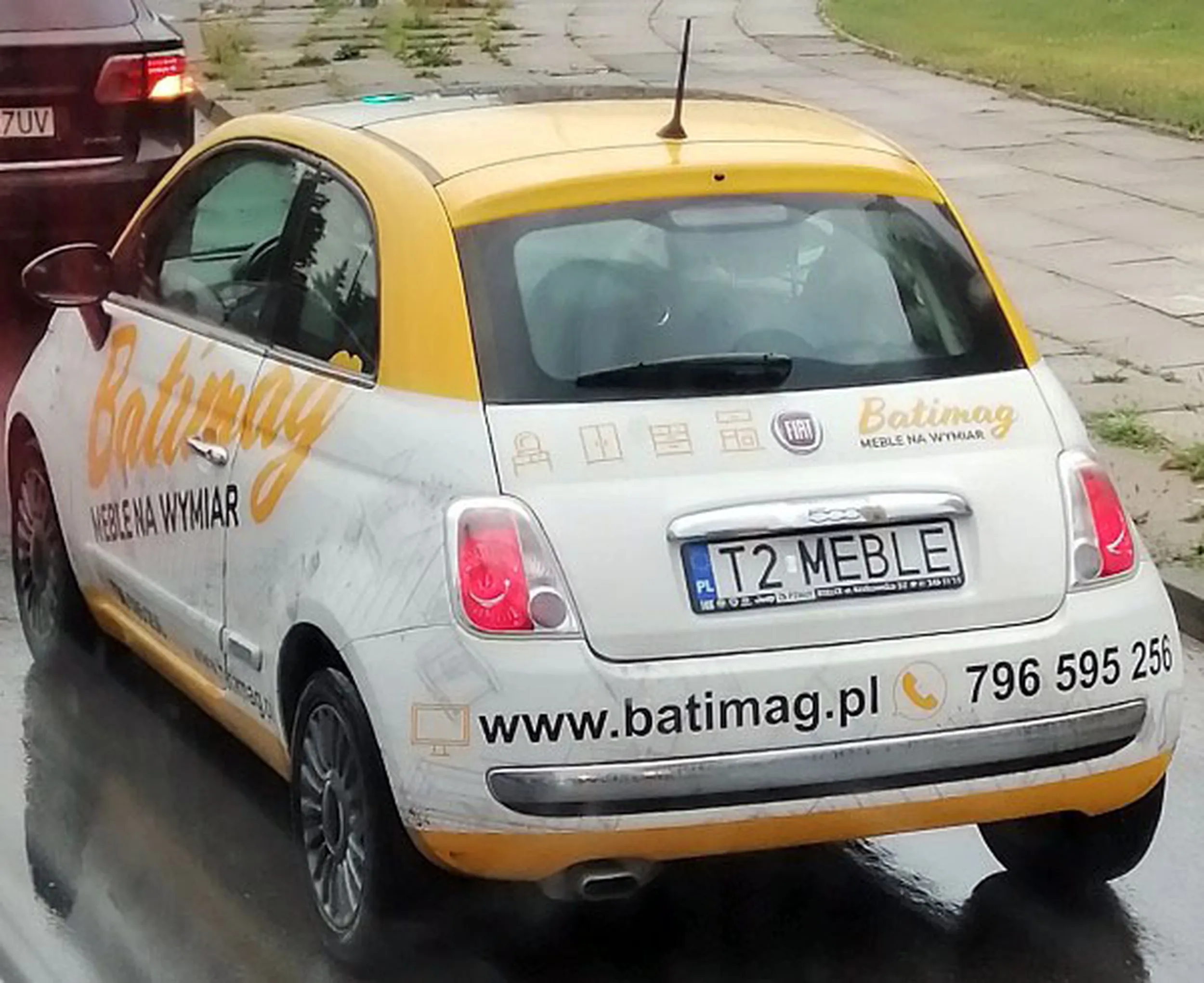 Fajny numer, blacha T2 MEBLE