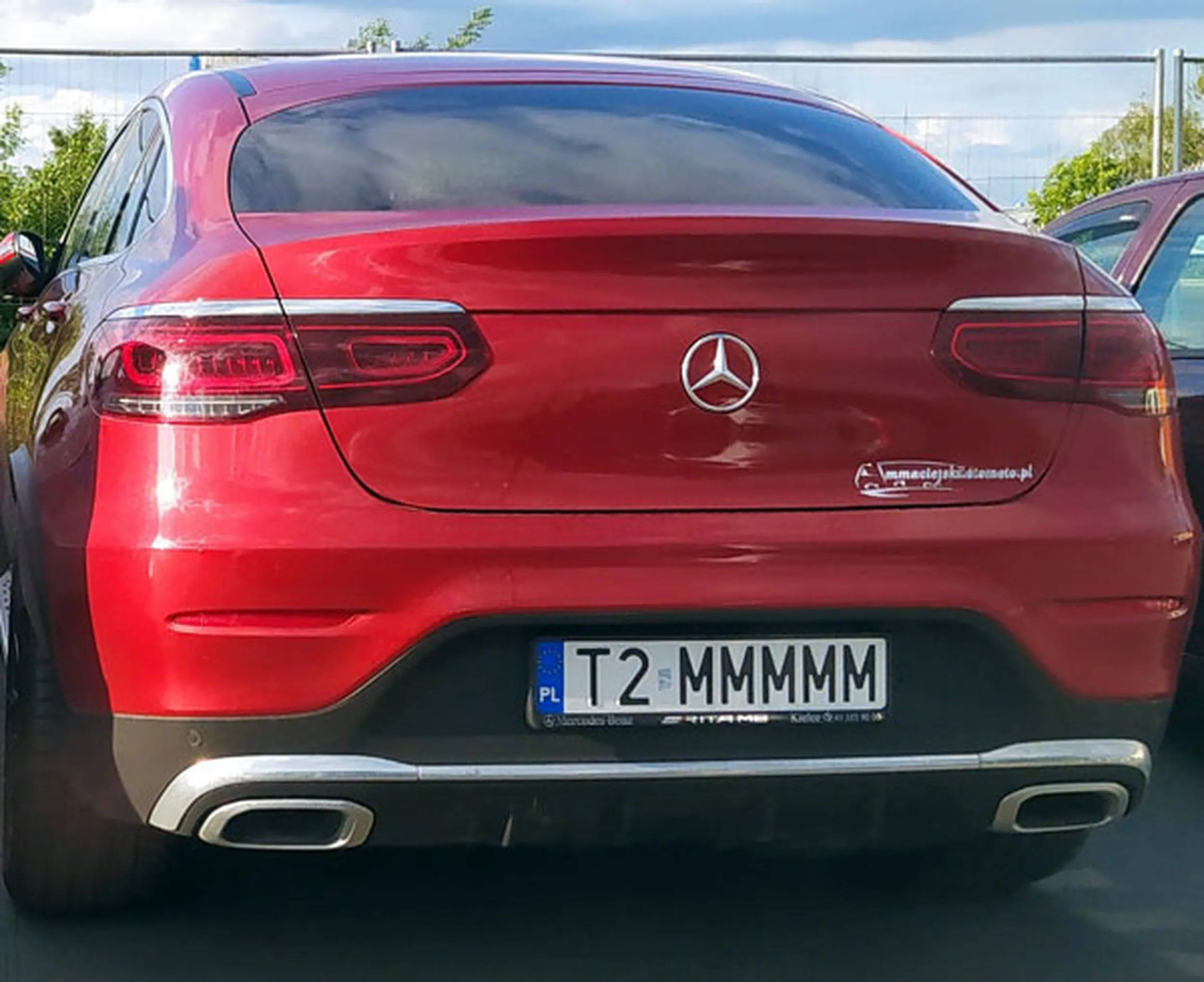 Fajny numer, blacha T2 MMMMM