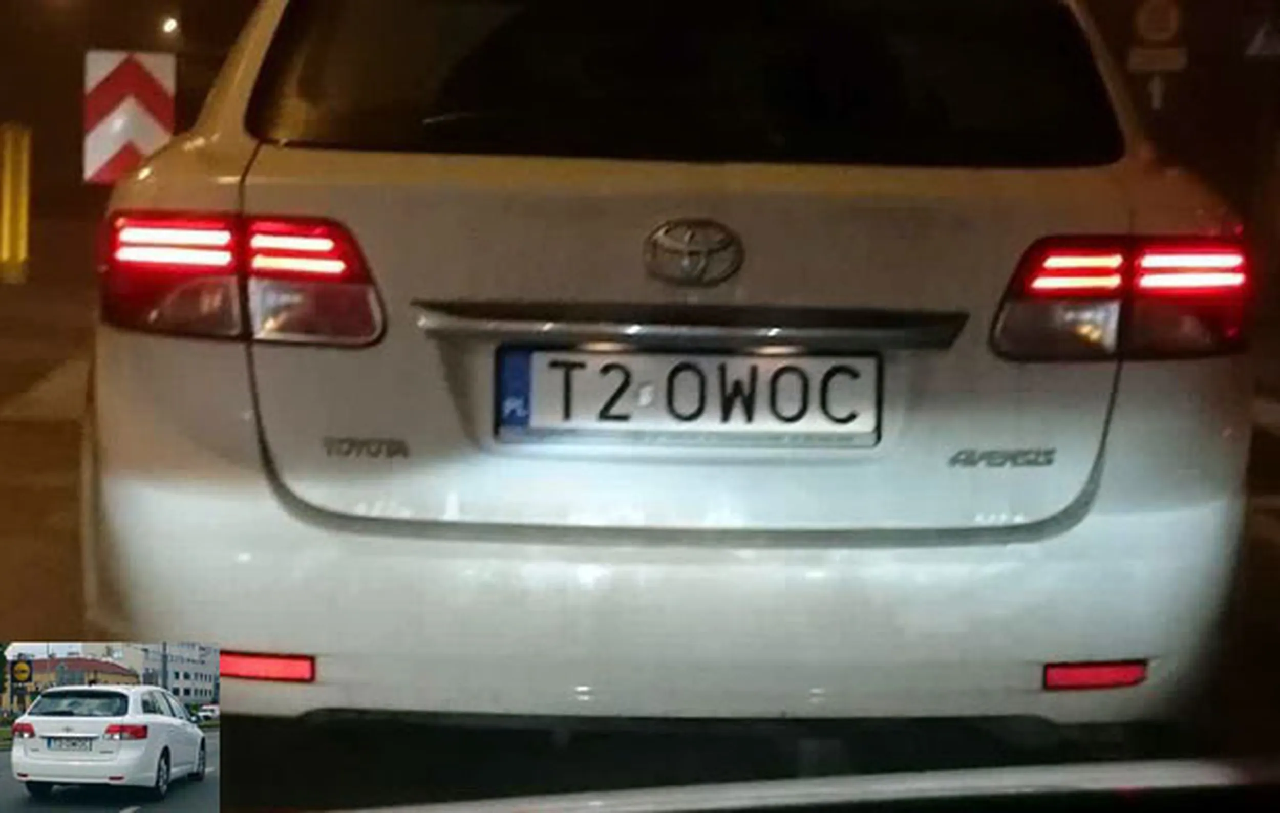 Fajny numer, blacha T2 OWOC