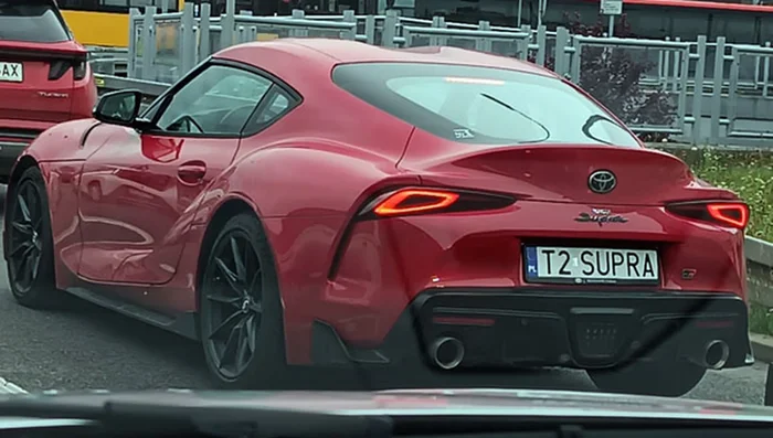 Fajny numer, blacha T2 SUPRA