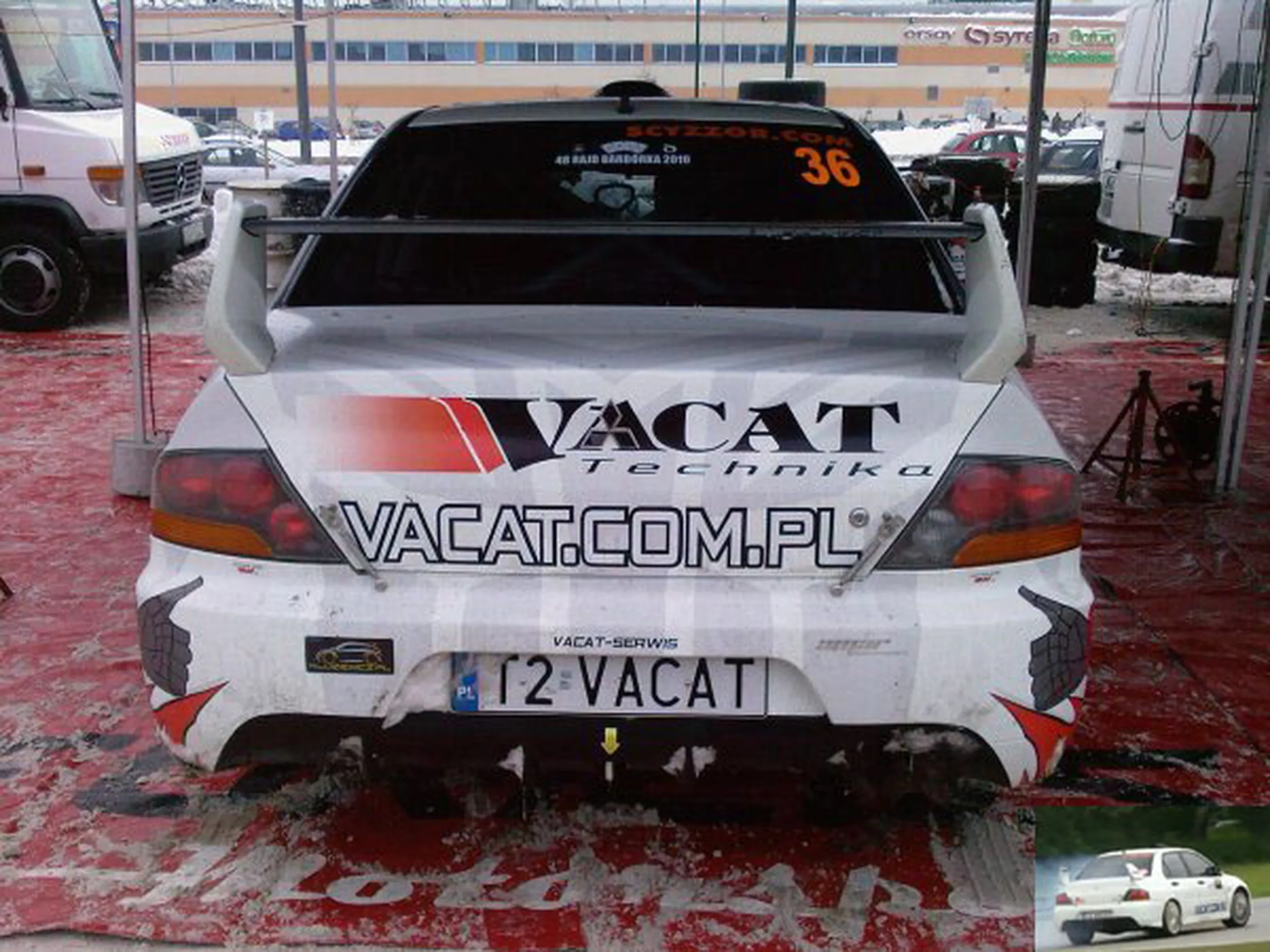 Fajny numer, blacha T2 VACAT