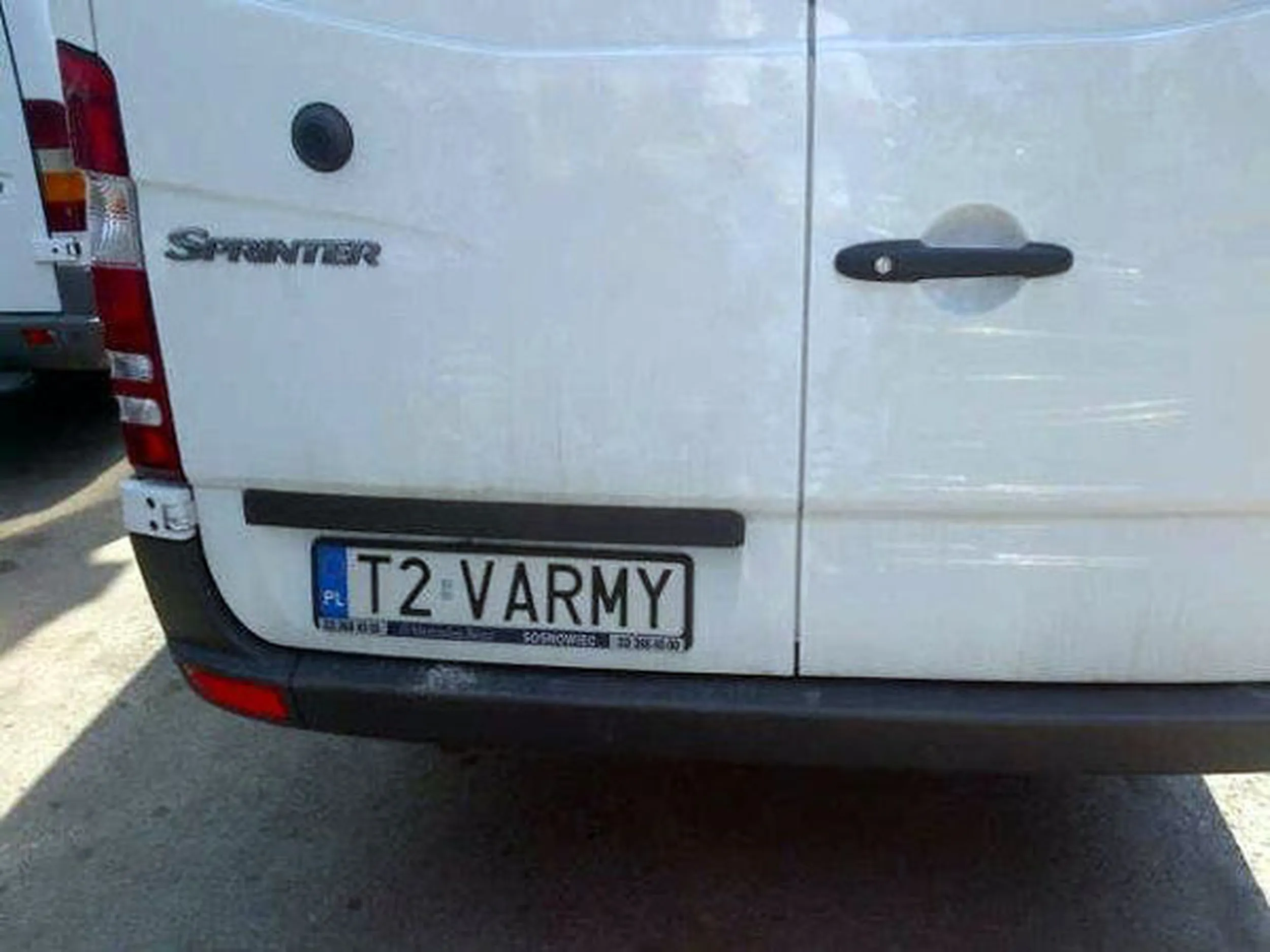 Fajny numer, blacha T2 VARMY