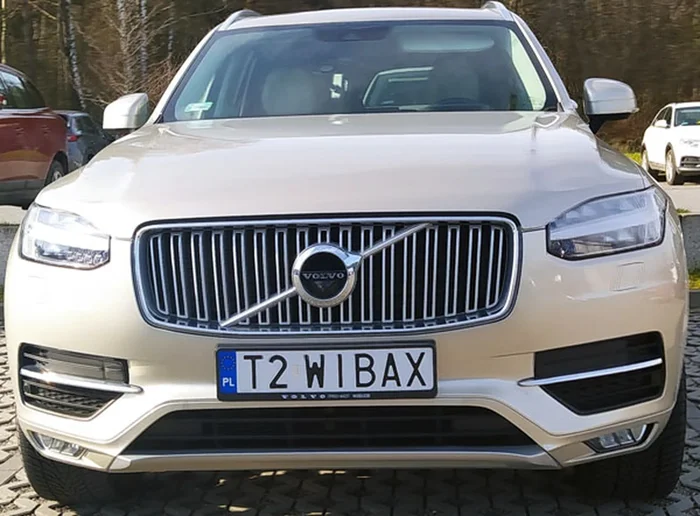 Fajny numer, blacha T2 WIBAX