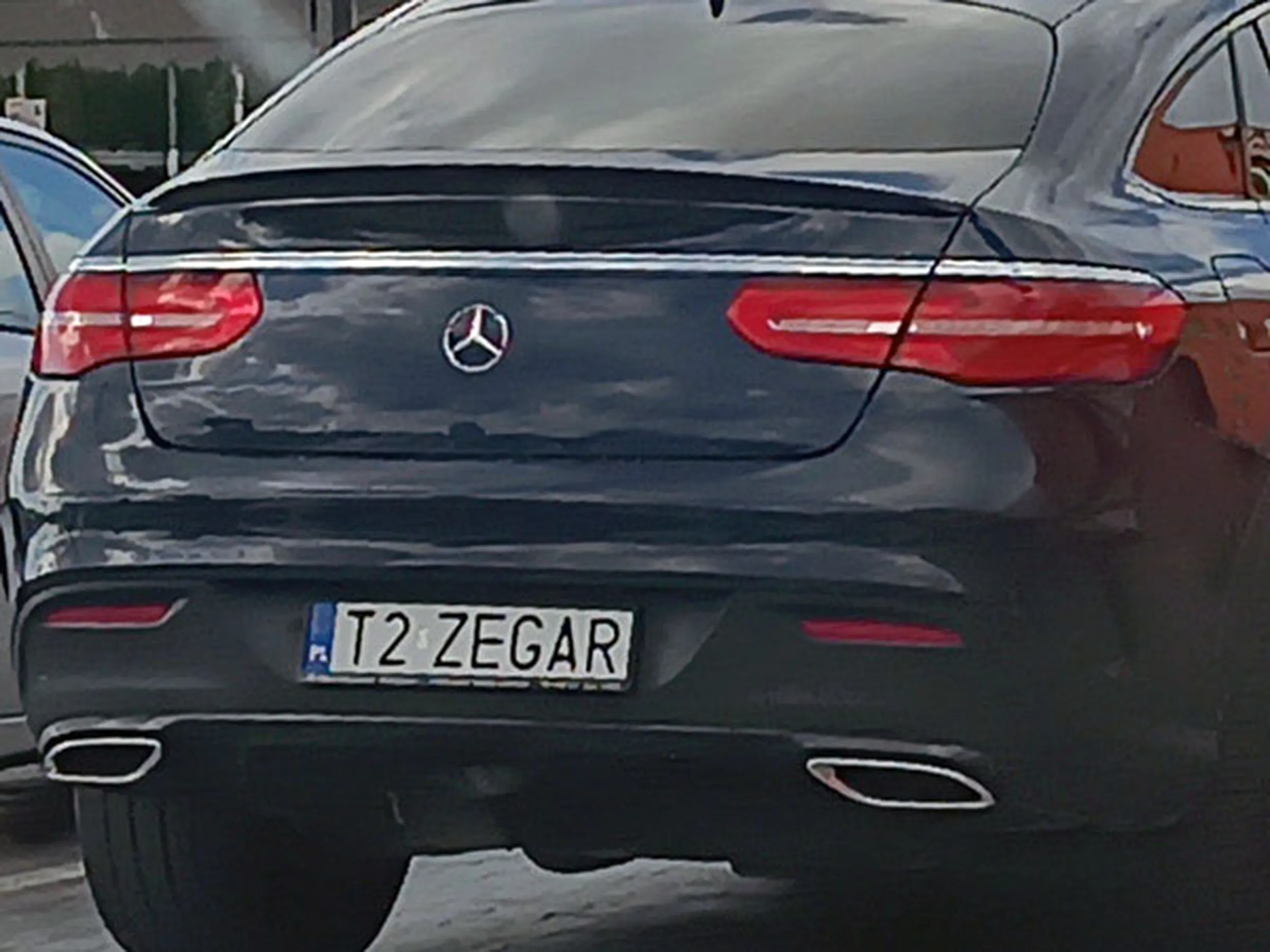 Fajny numer, blacha T2 ZEGAR