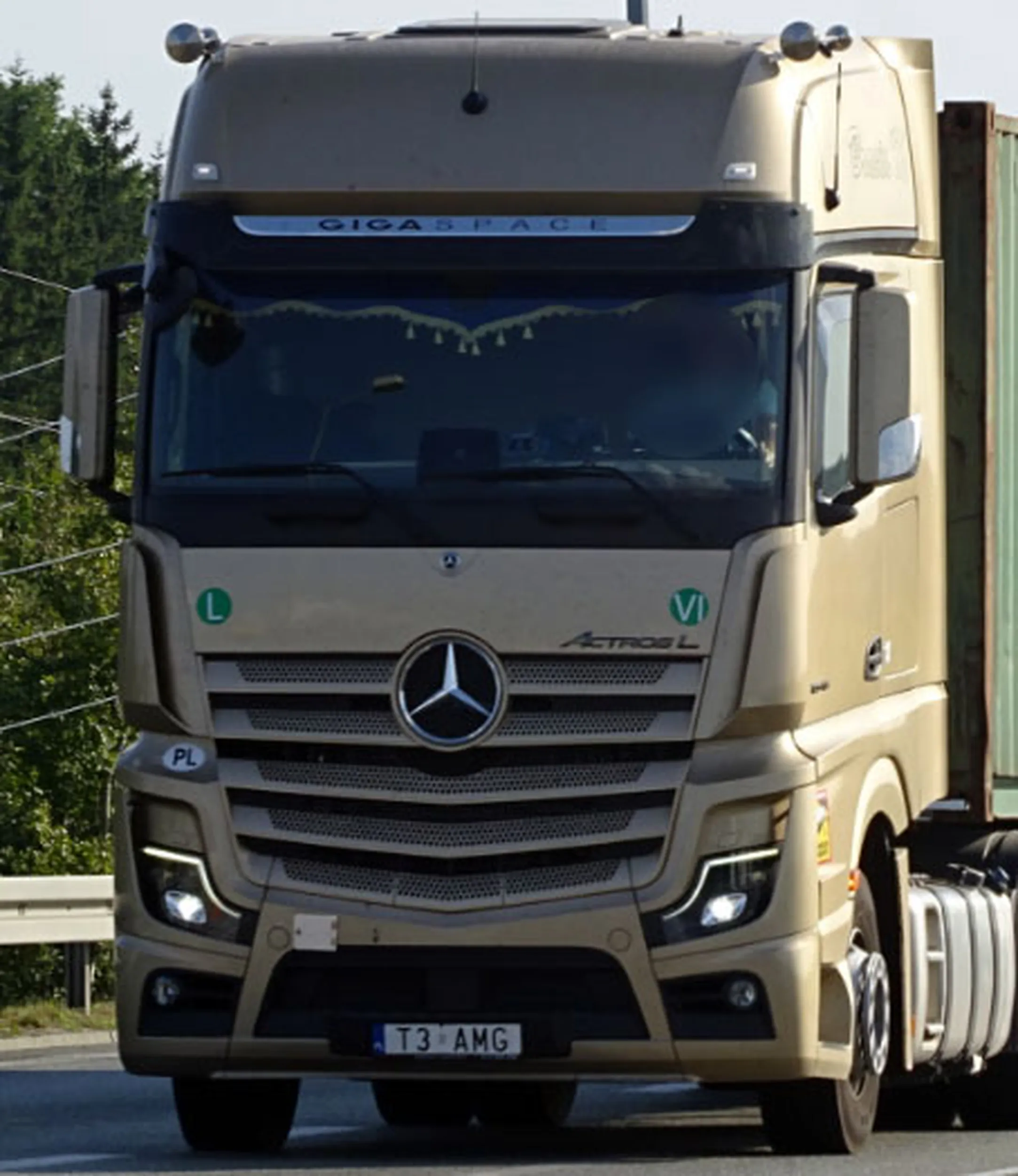 Fajny numer, blacha T3 AMG