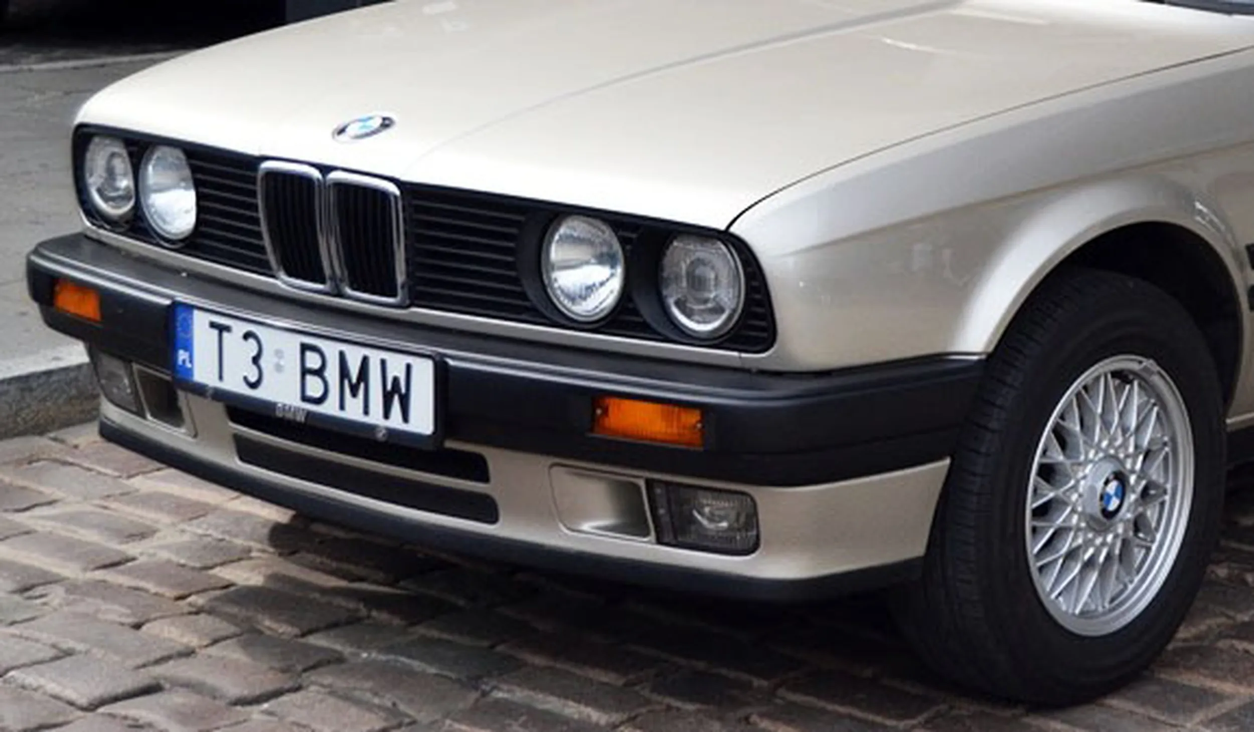 Fajny numer, blacha T3 BMW