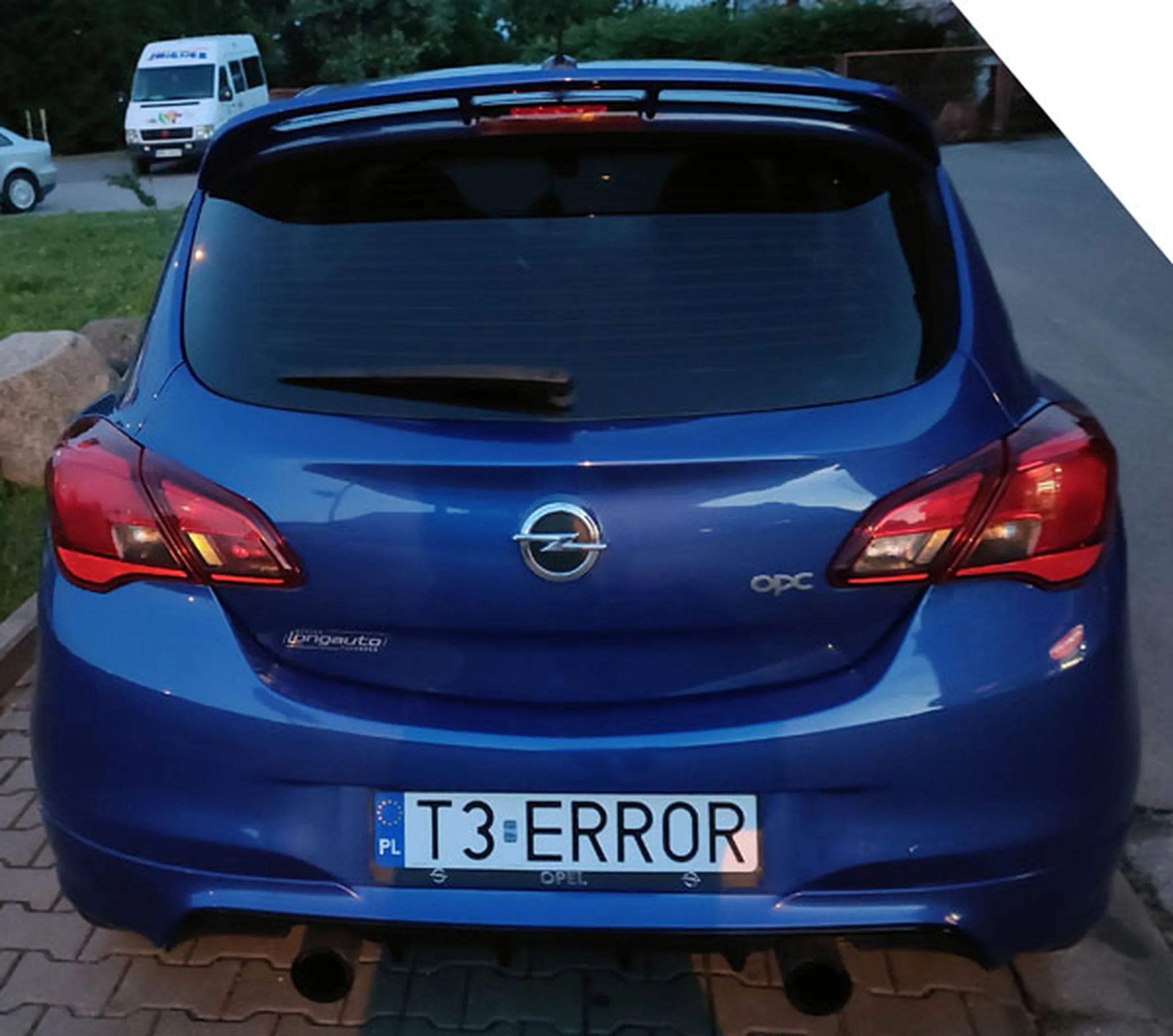 Fajny numer, blacha T3 ERROR