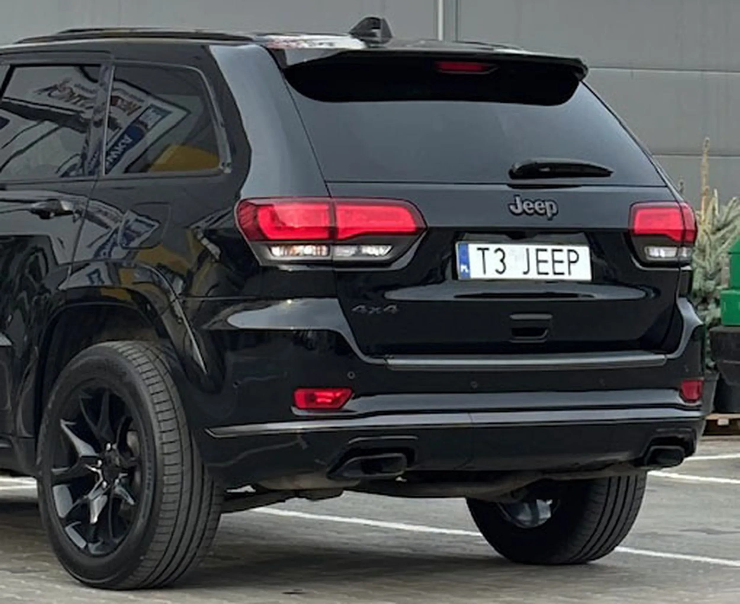 Fajny numer, blacha T3 JEEP