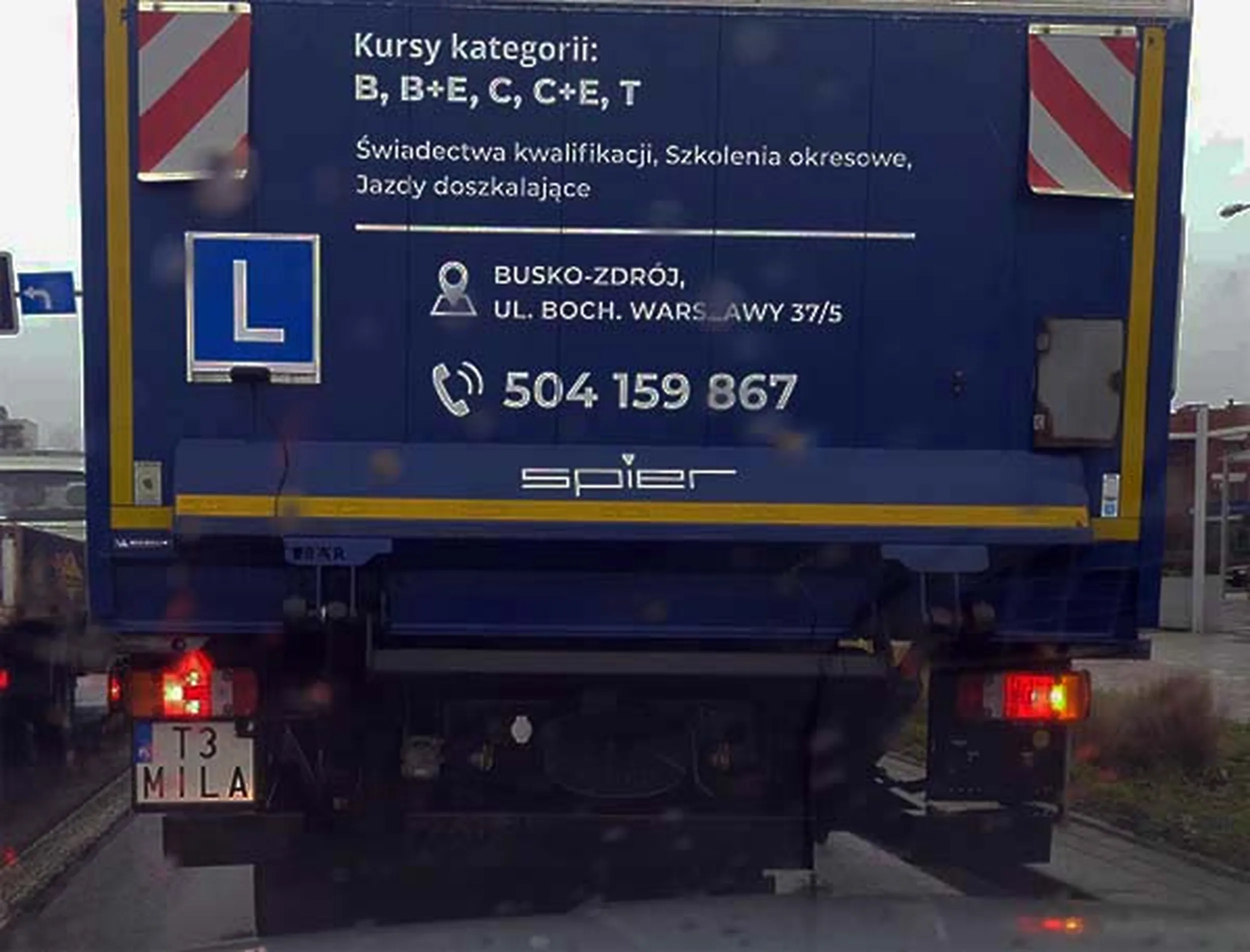 Fajny numer, blacha T3 MILA