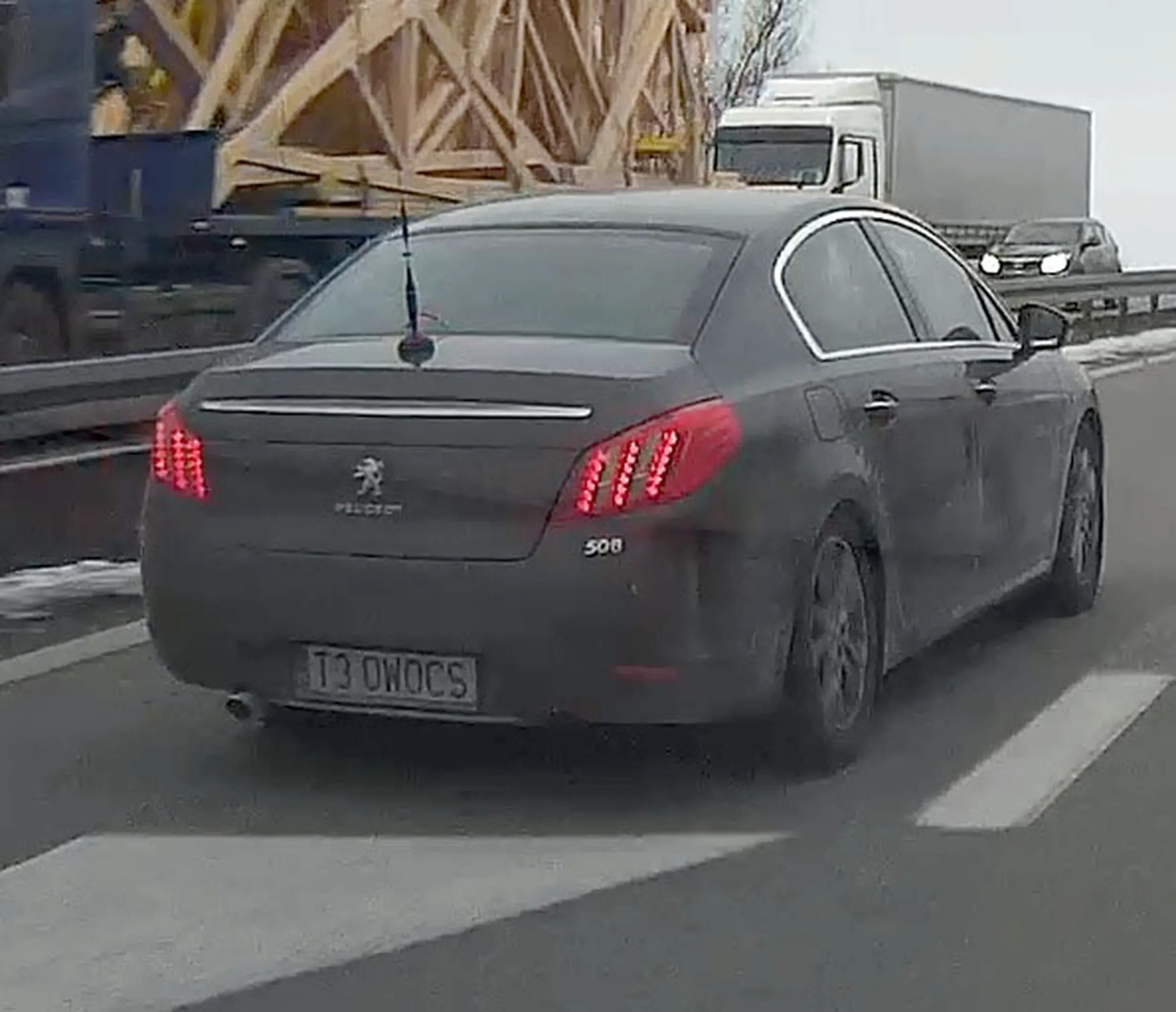 Fajny numer, blacha T3 OWOCS