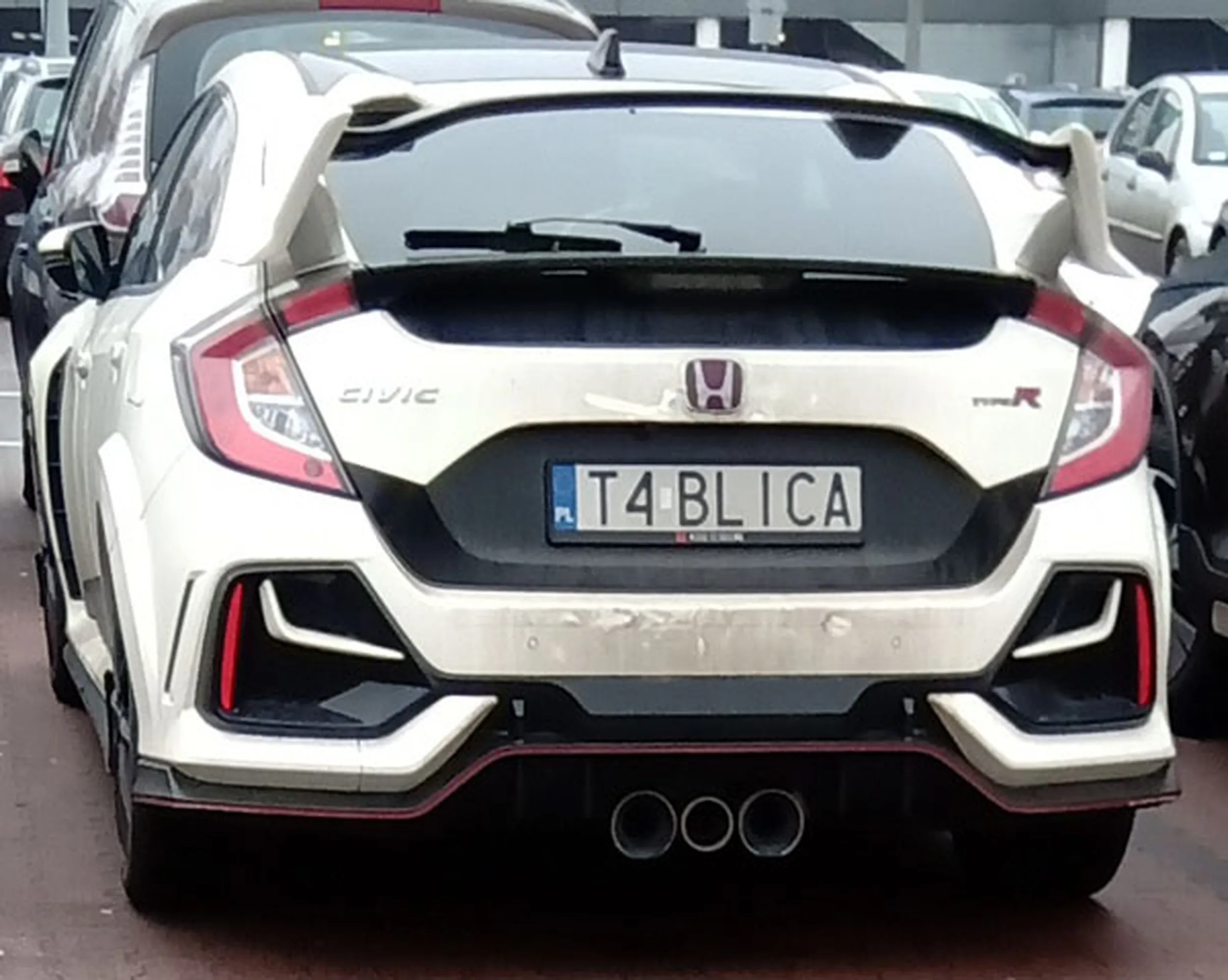 Fajny numer, blacha T4 BLICA