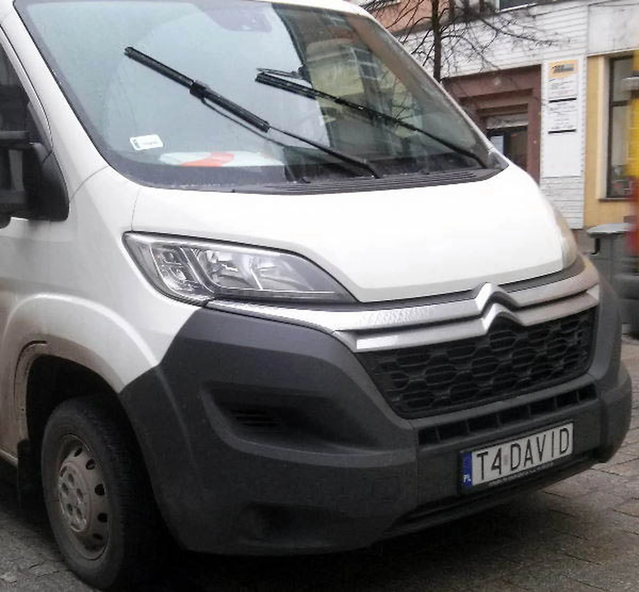 Fajny numer, blacha T4 DAVID