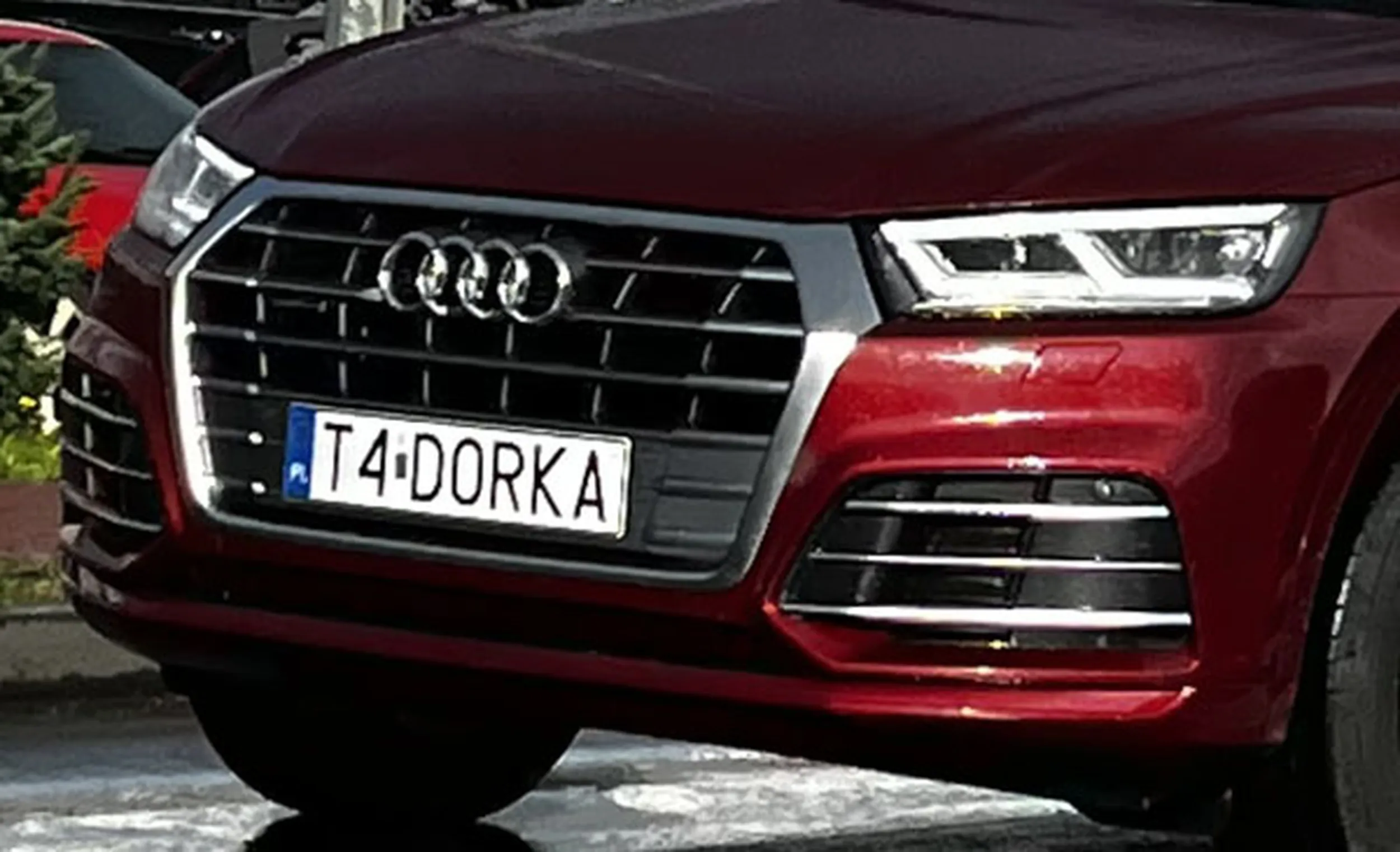 Fajny numer, blacha T4 DORKA