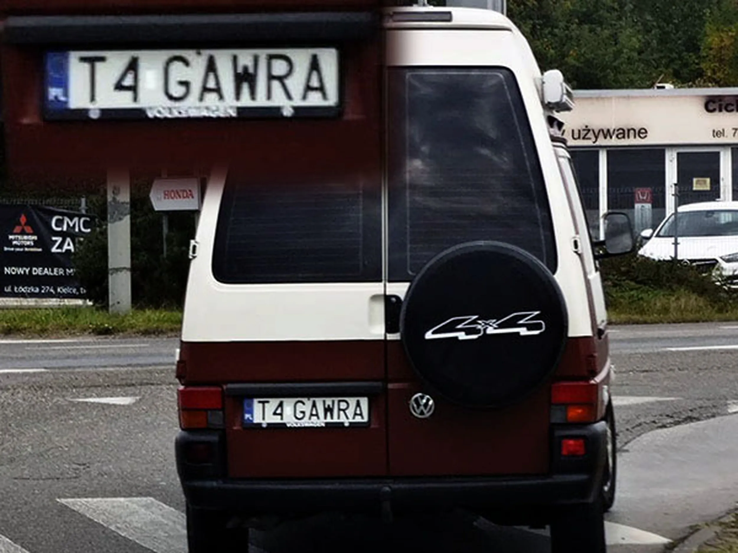 Fajny numer, blacha T4 GAWRA