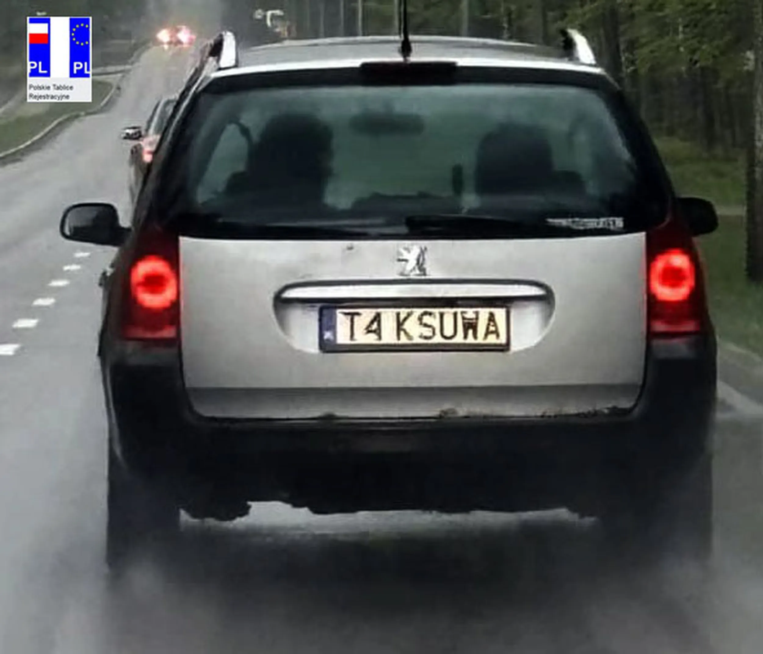 Fajny numer, blacha T4 KSUWA