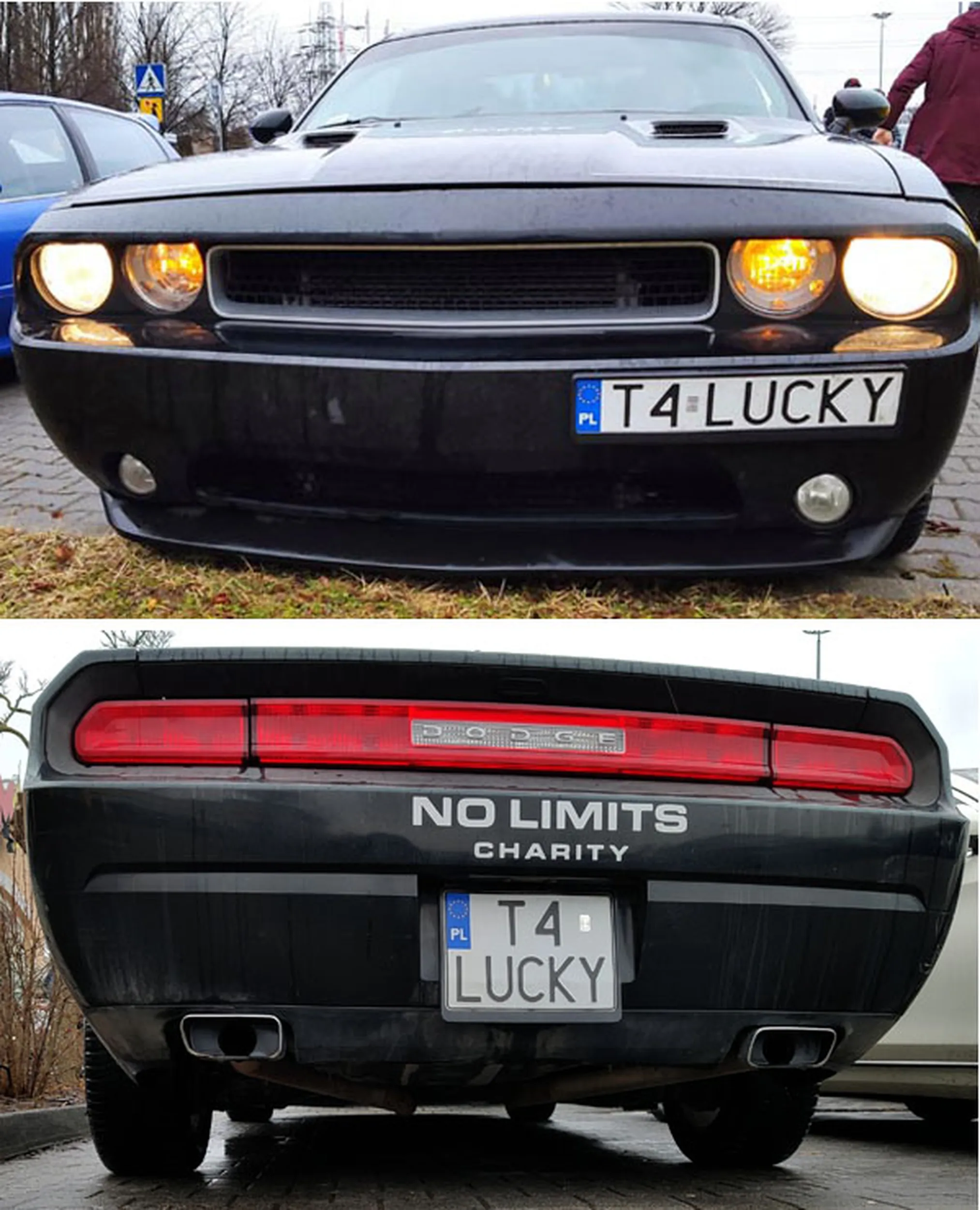 Fajny numer, blacha T4 LUCKY