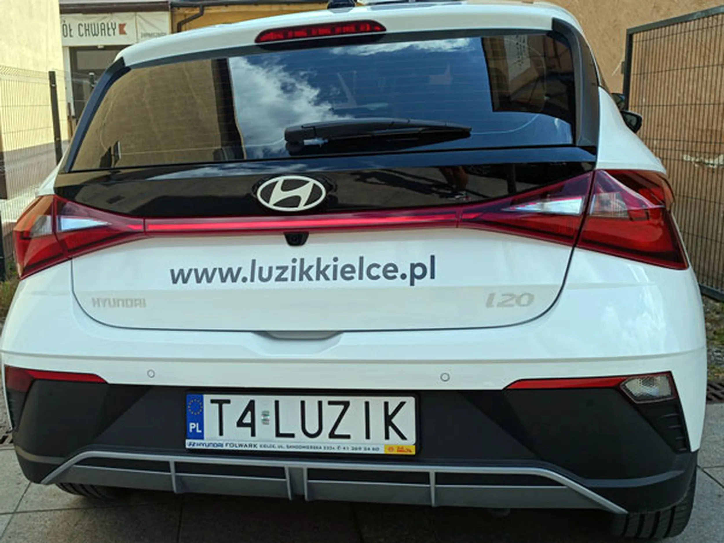 Fajny numer, blacha T4 LUZIK