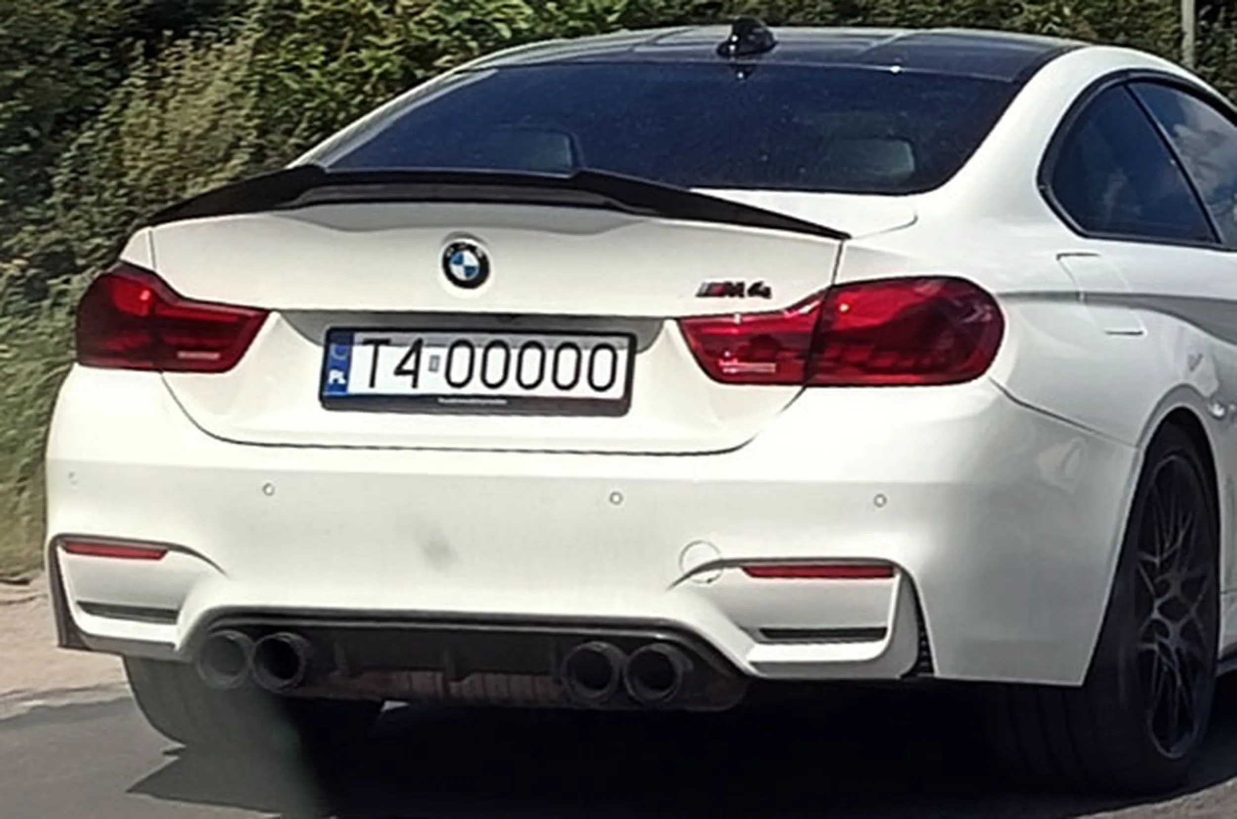 Fajny numer, blacha T4 OOOOO