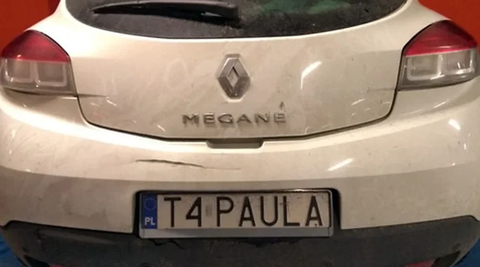 Fajny numer, blacha T4 PAULA