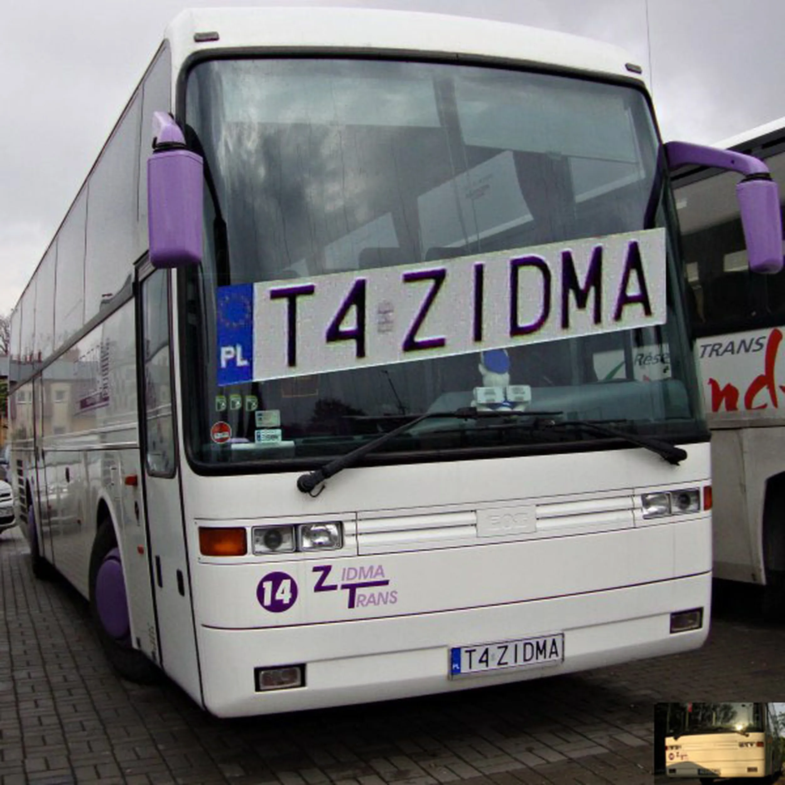 Fajny numer, blacha T4 ZIDMA