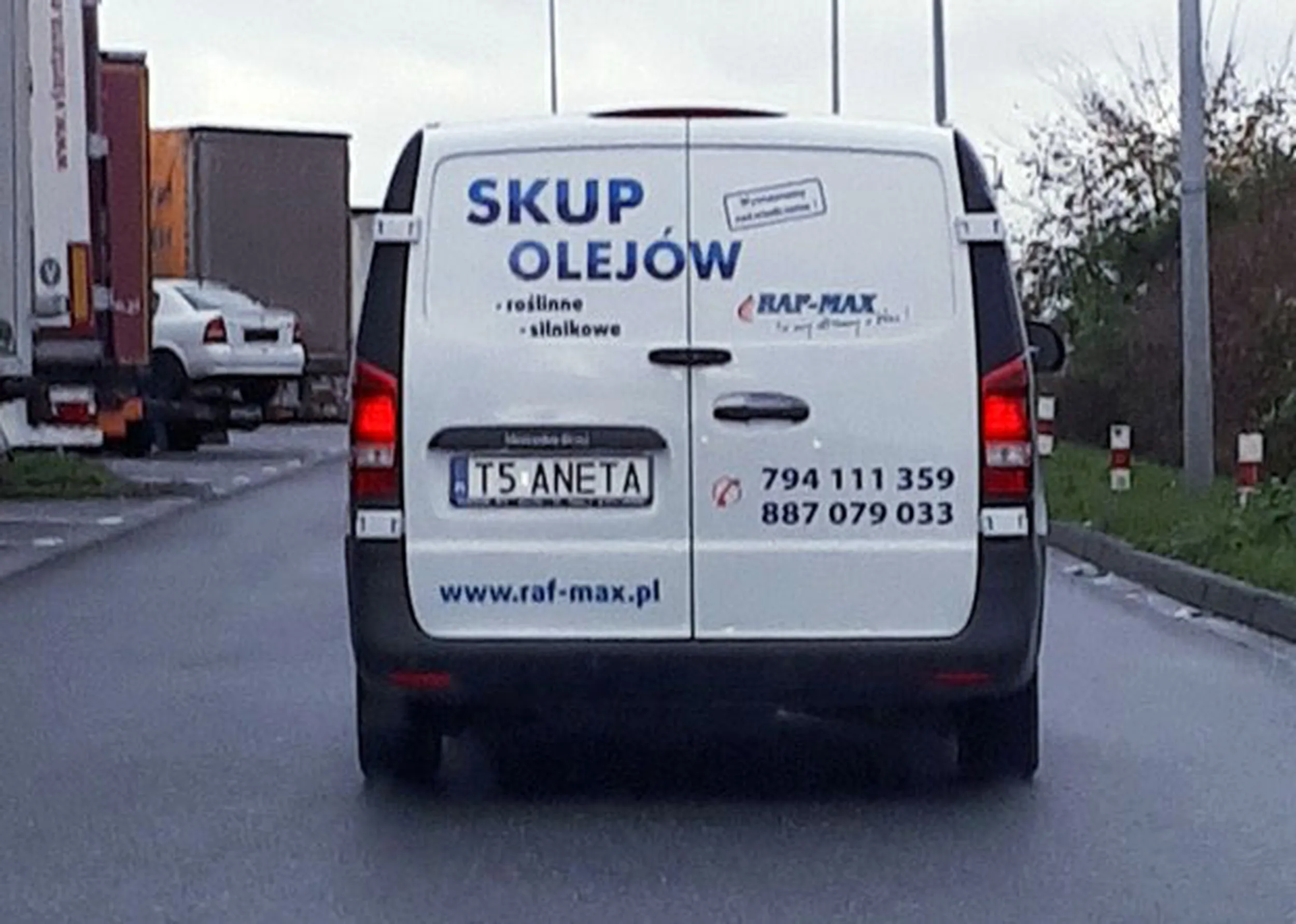 Fajny numer, blacha T5 ANETA