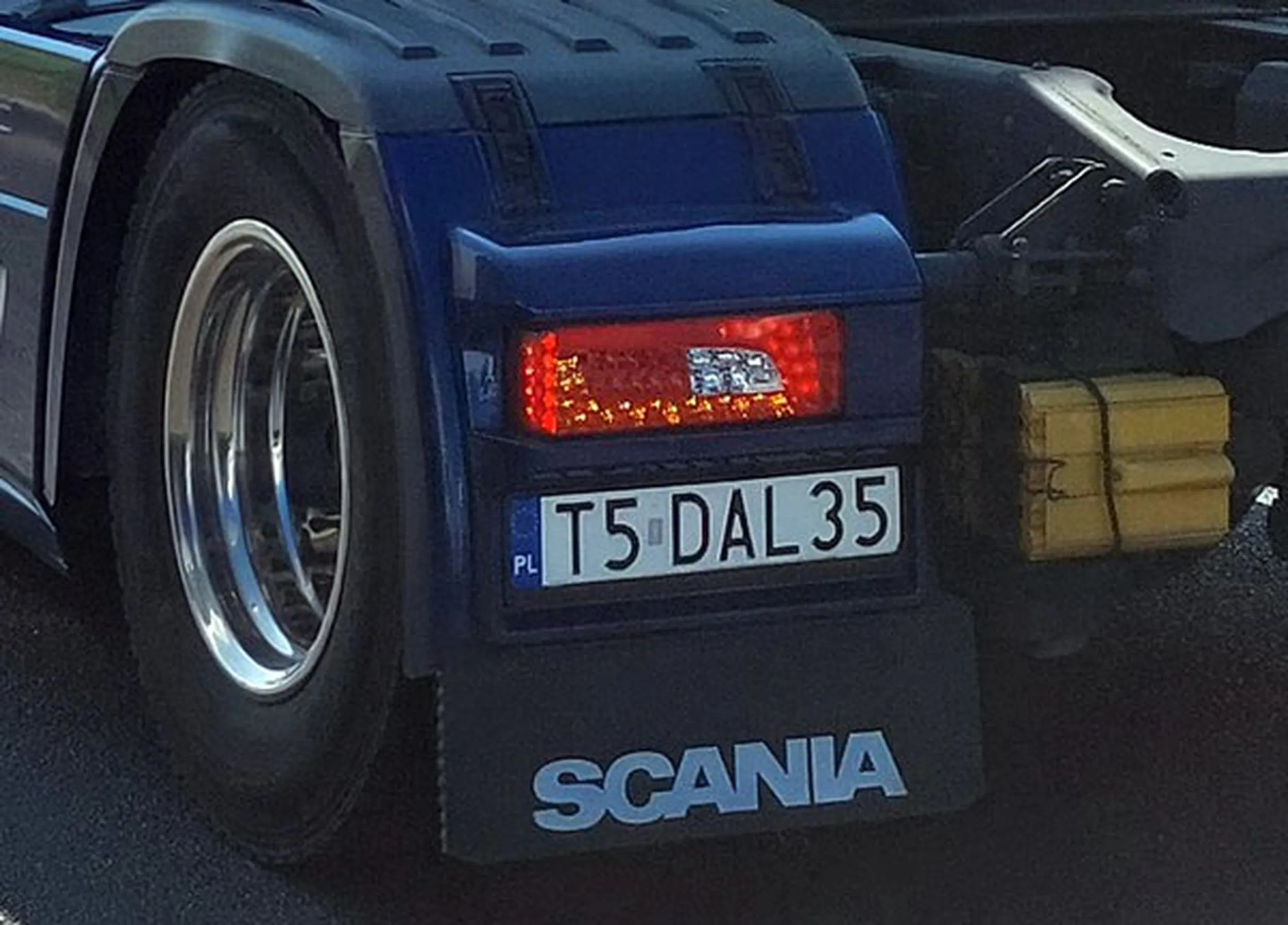 Fajny numer, blacha T5 DAL35