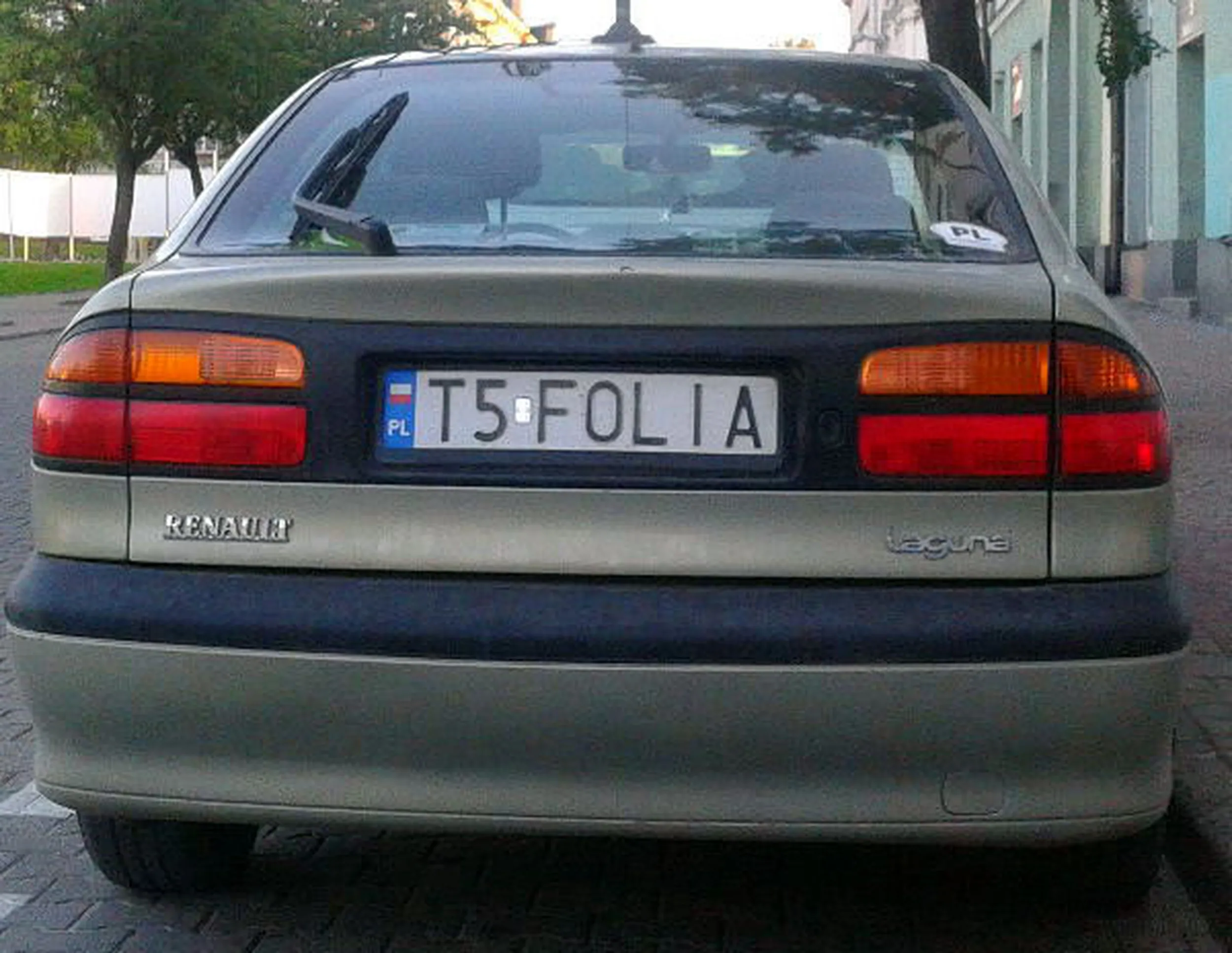 Fajny numer, blacha T5 FOLIA