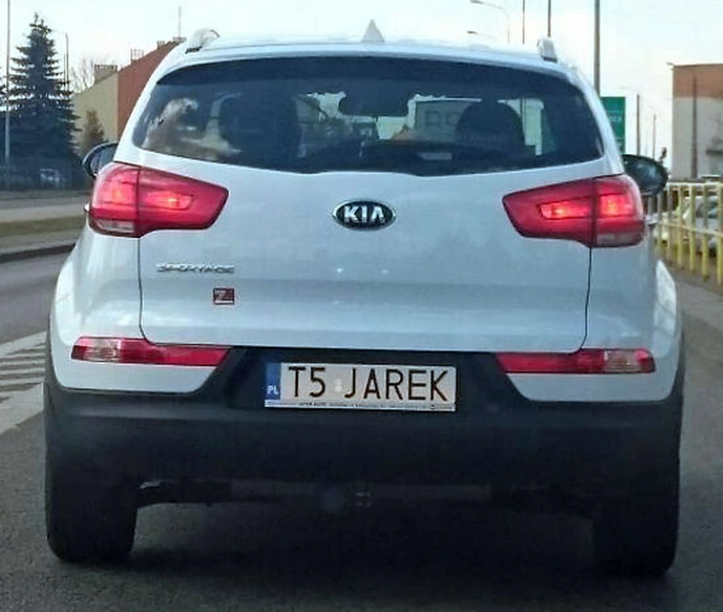 Fajny numer, blacha T5 JAREK