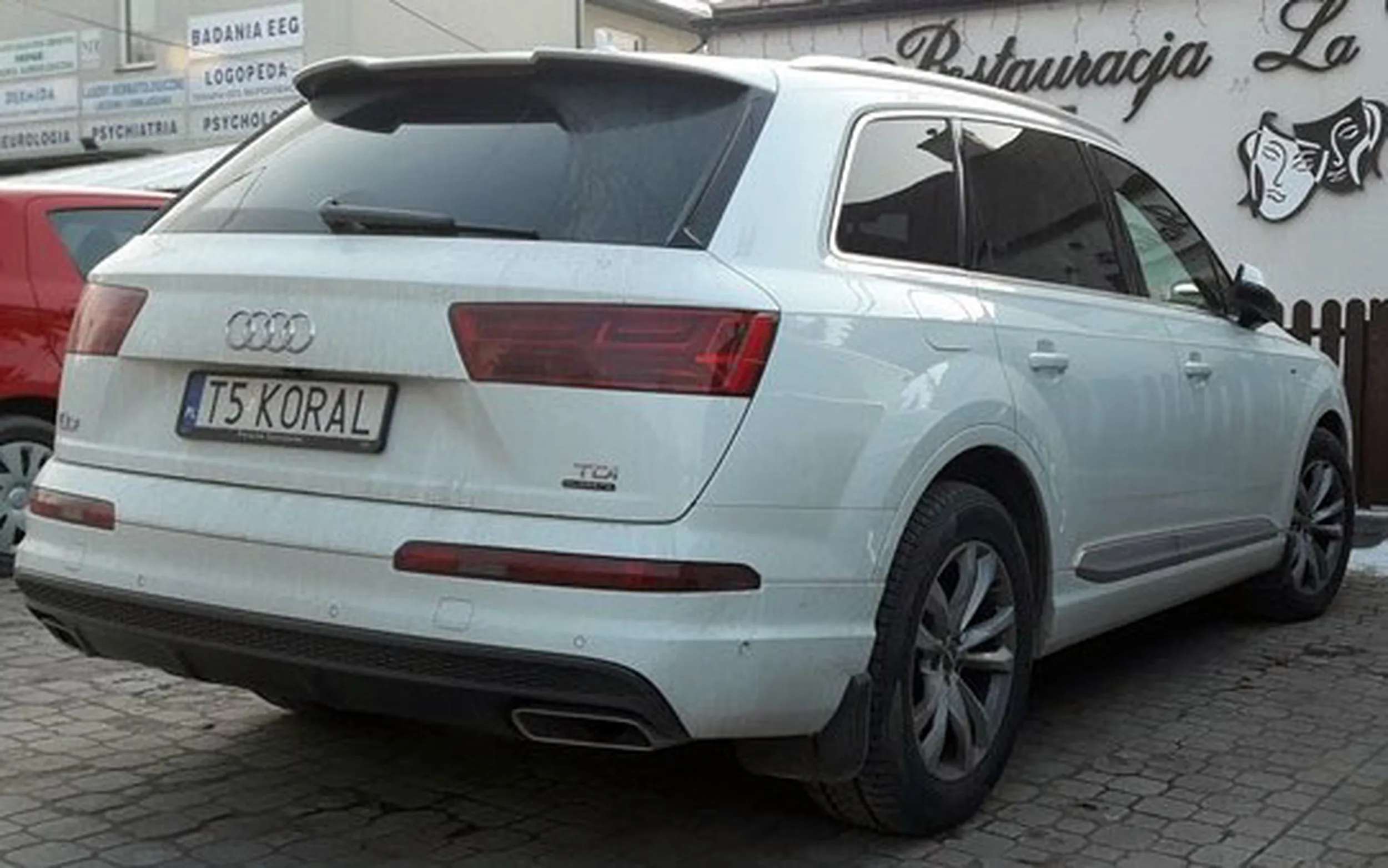 Fajny numer, blacha T5 KORAL