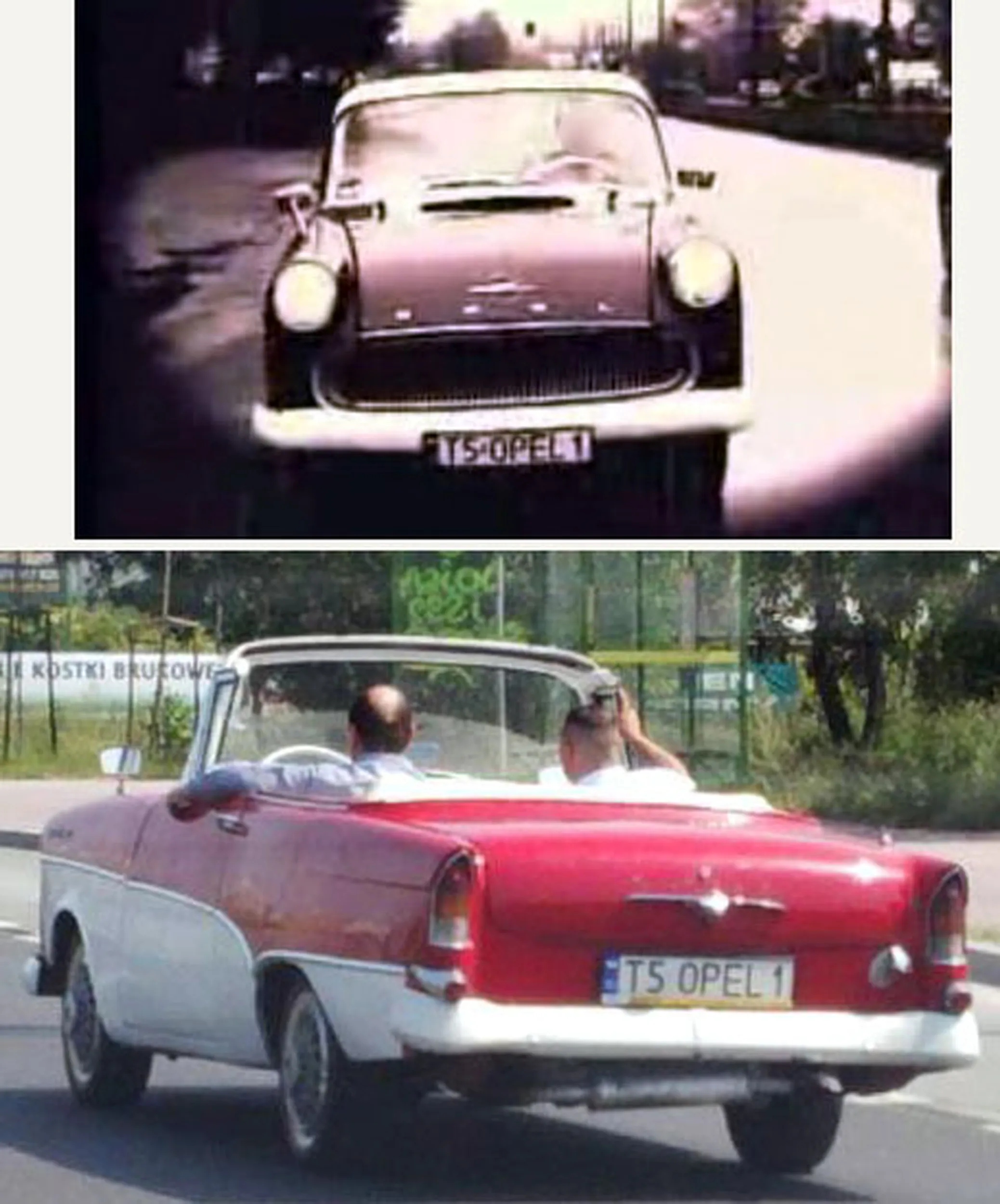 Fajny numer, blacha T5 OPEL1