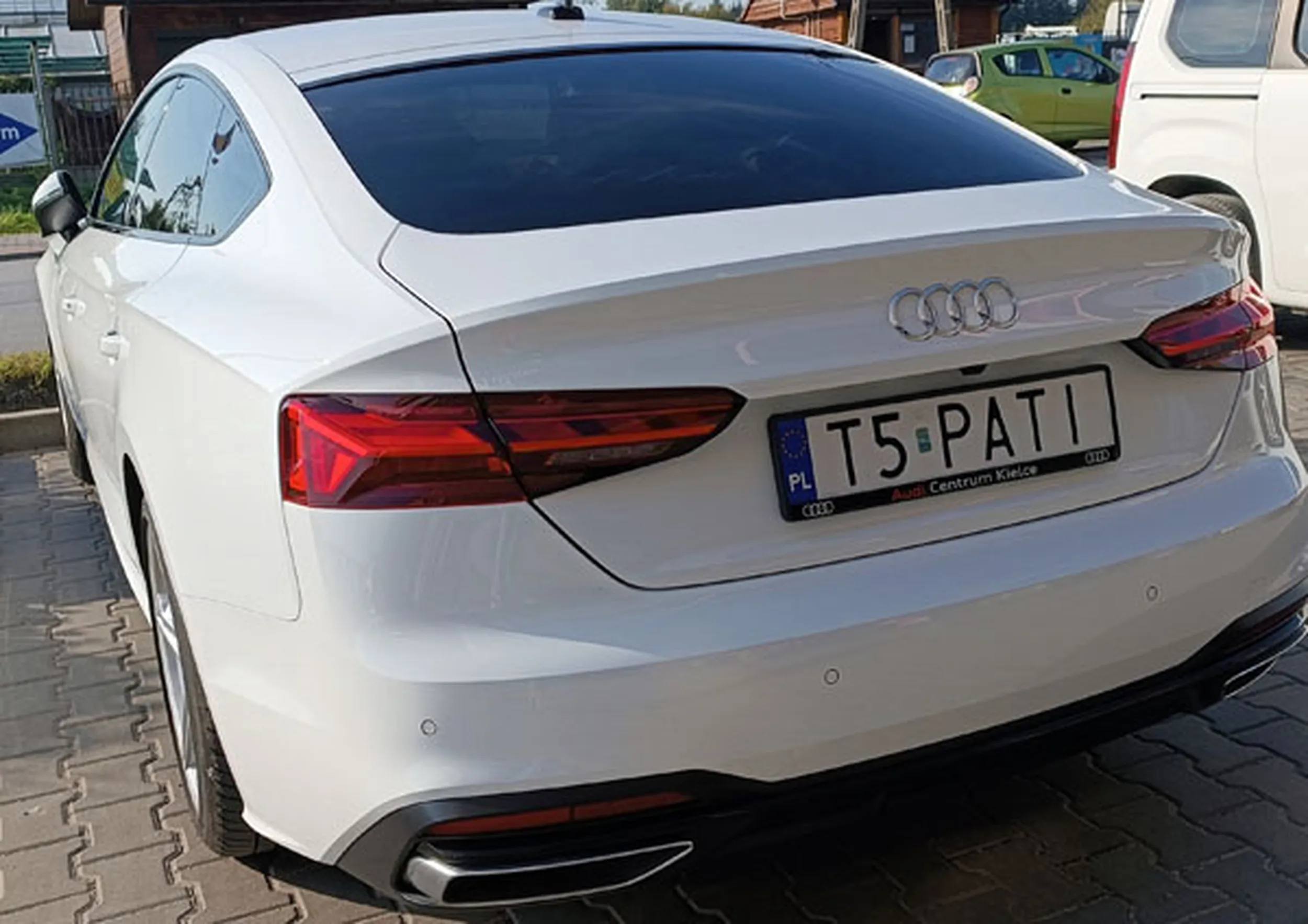 Fajny numer, blacha T5 PATI