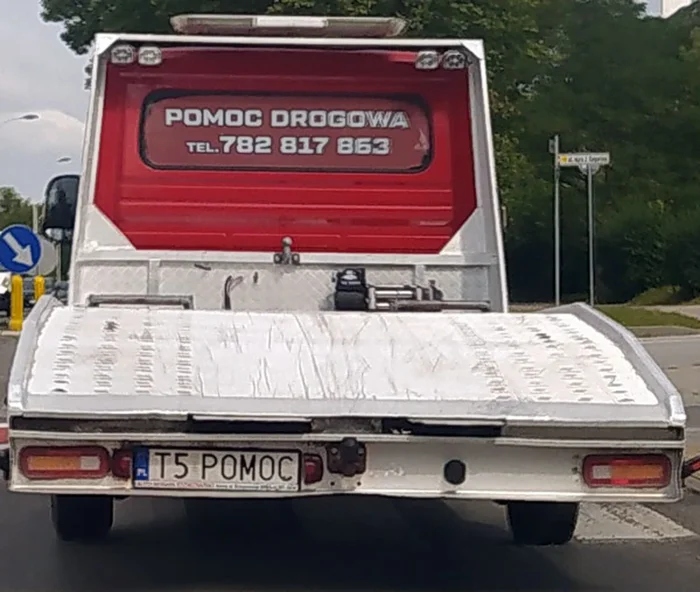 Fajny numer, blacha T5 POMOC